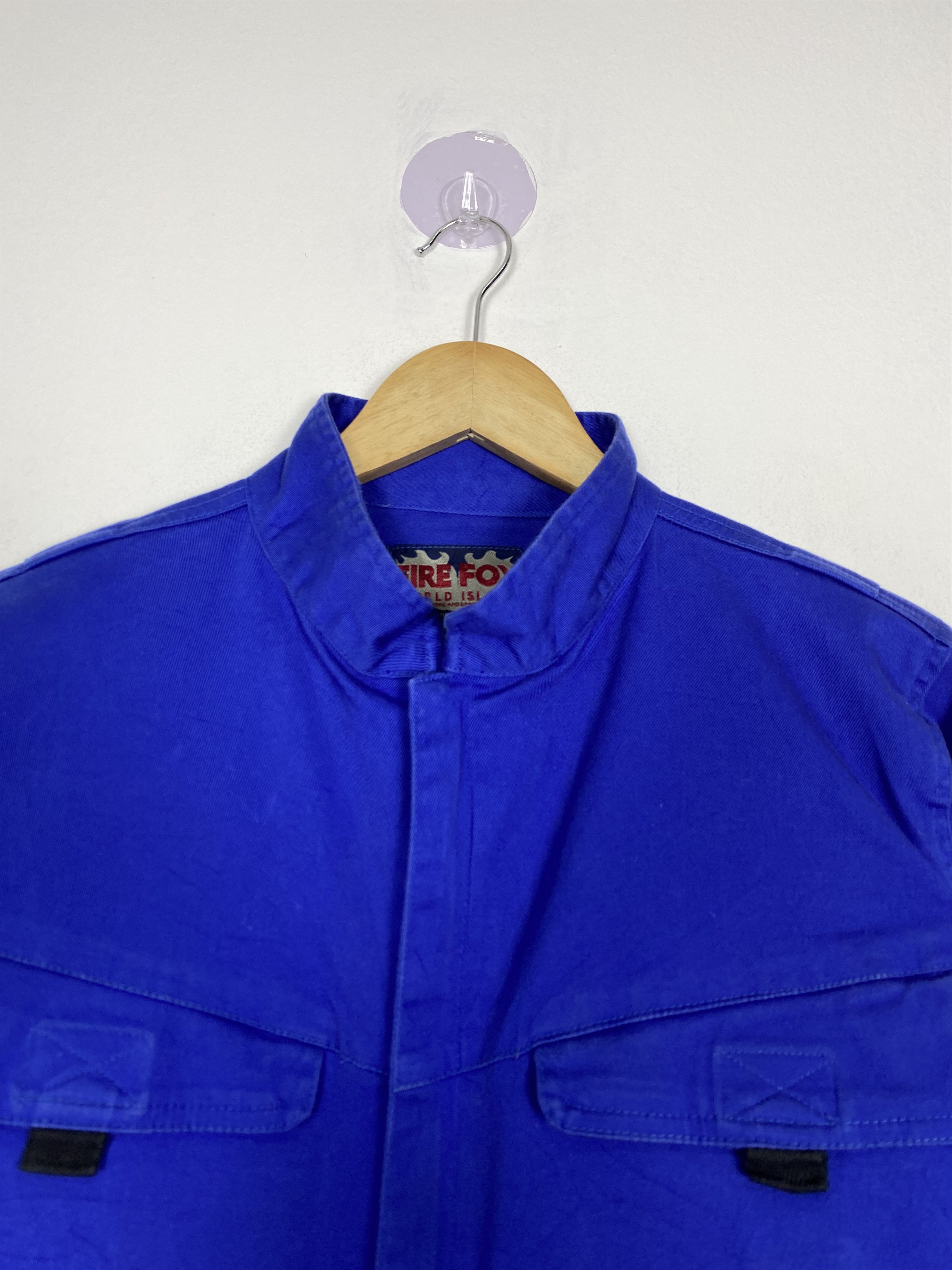 Japanese Brand Vintage Fire Fox World Island Wokwear Overalls Size US 29 - 2 Thumbnail