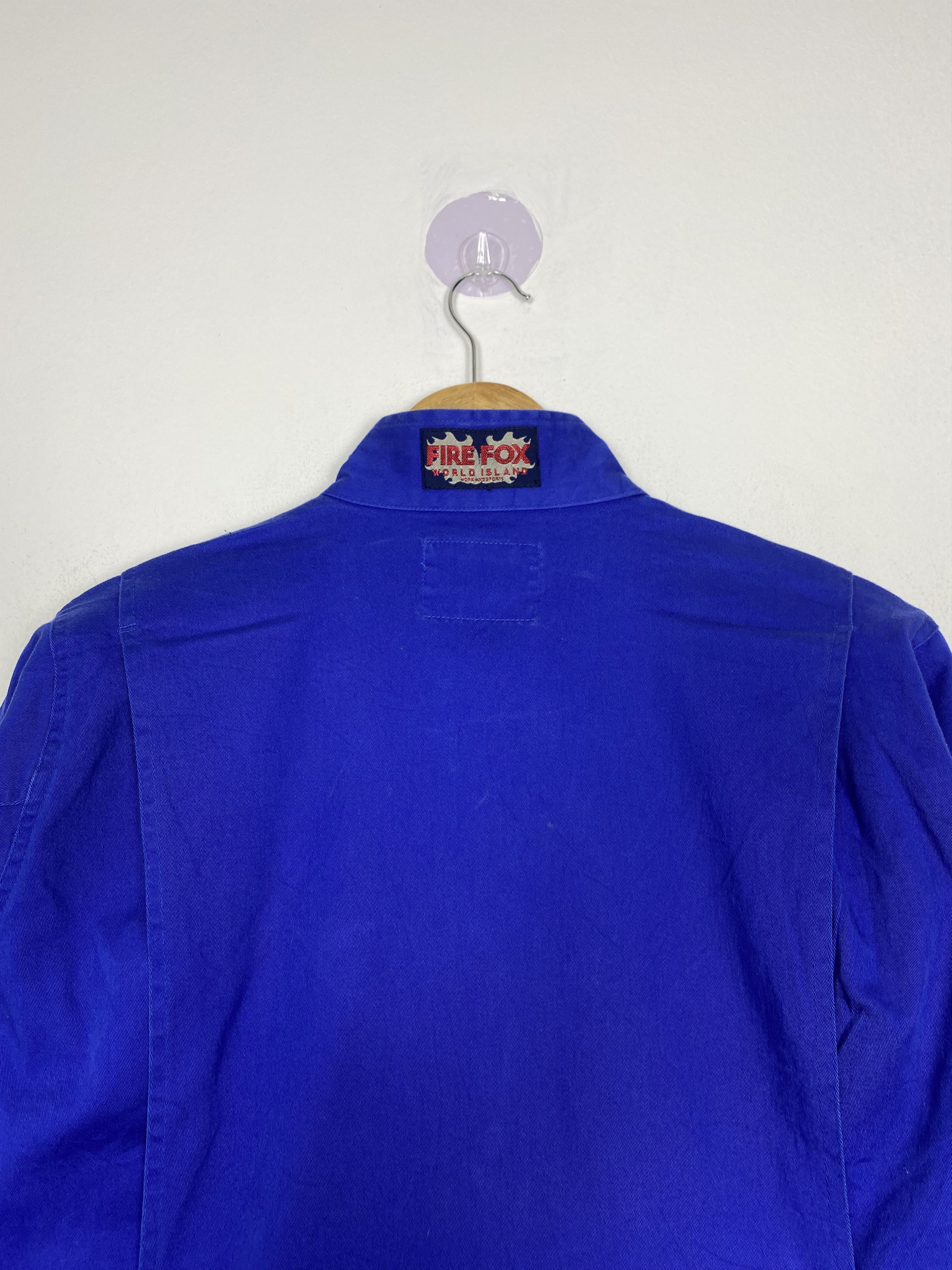 Japanese Brand Vintage Fire Fox World Island Wokwear Overalls Size US 29 - 8 Thumbnail