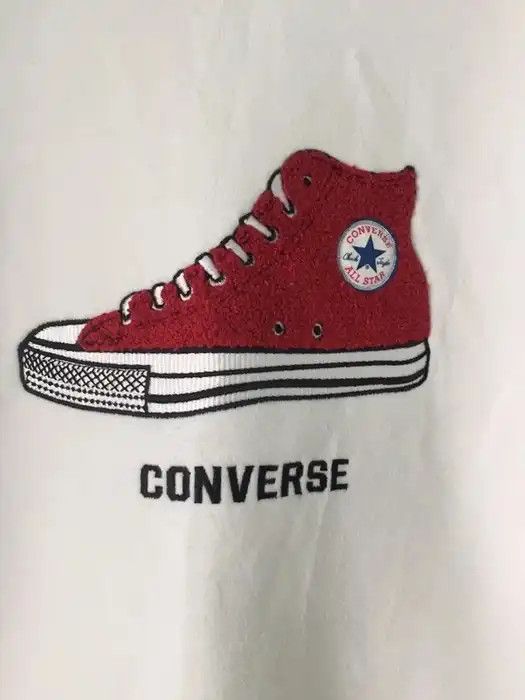 Converse Converse Shoes Big Logo Sweatshir Size US M / EU 48-50 / 2 - 3 Thumbnail