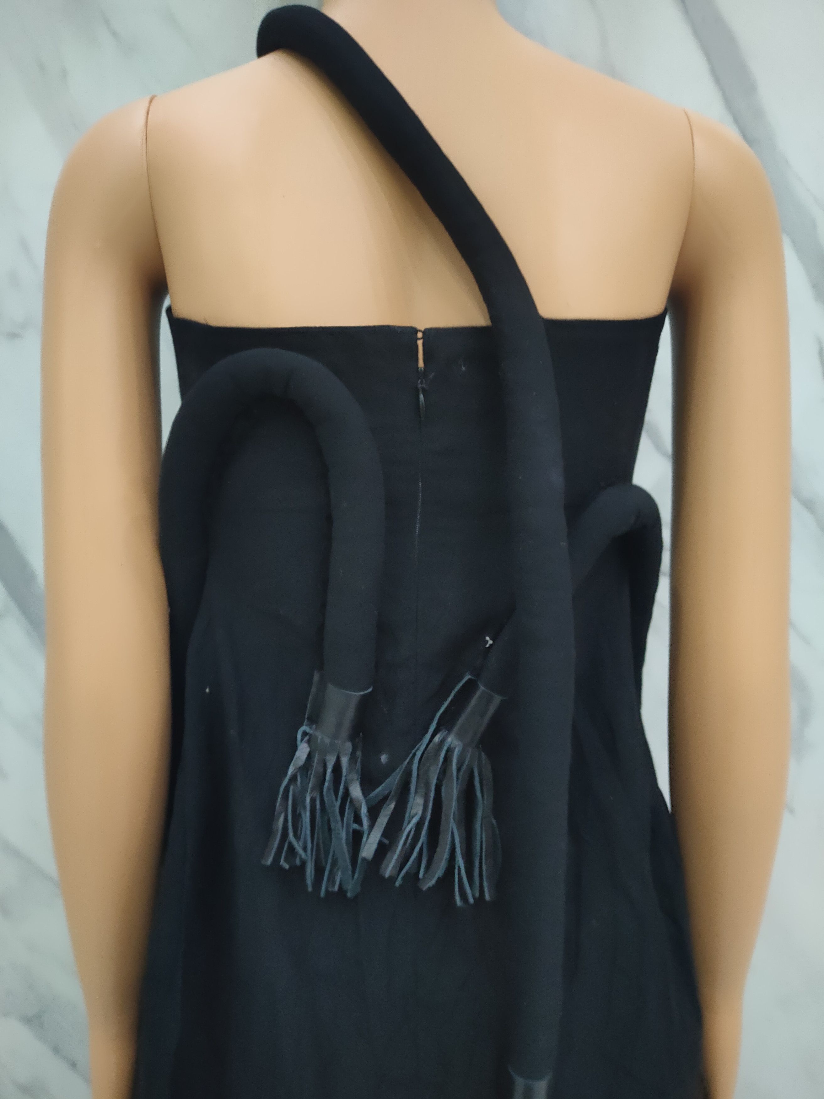 Yohji Yamamoto Yohji Yamamoto Signature Winter Collection Fashion Dress Size XS / US 0-2 / IT 36-38 - 6 Thumbnail