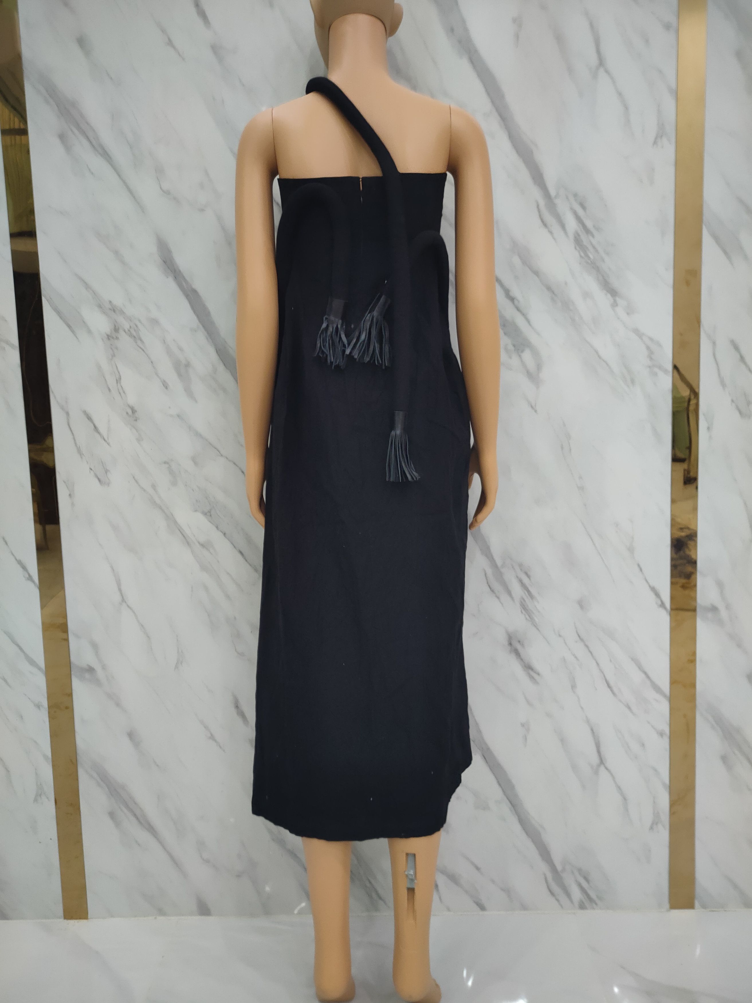 Yohji Yamamoto Yohji Yamamoto Signature Winter Collection Fashion Dress Size XS / US 0-2 / IT 36-38 - 4 Thumbnail