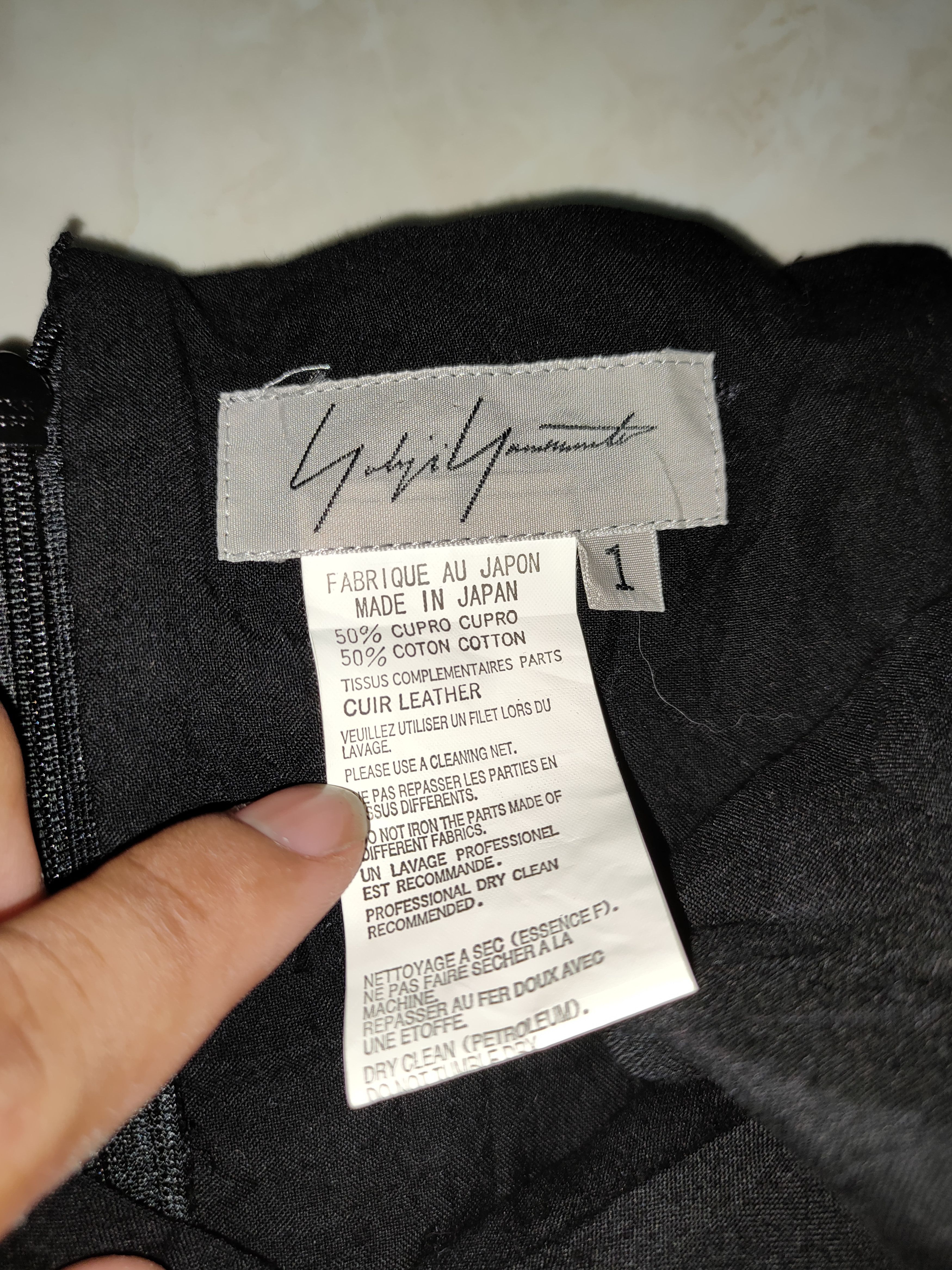 Yohji Yamamoto Yohji Yamamoto Signature Winter Collection Fashion Dress Size XS / US 0-2 / IT 36-38 - 7 Thumbnail