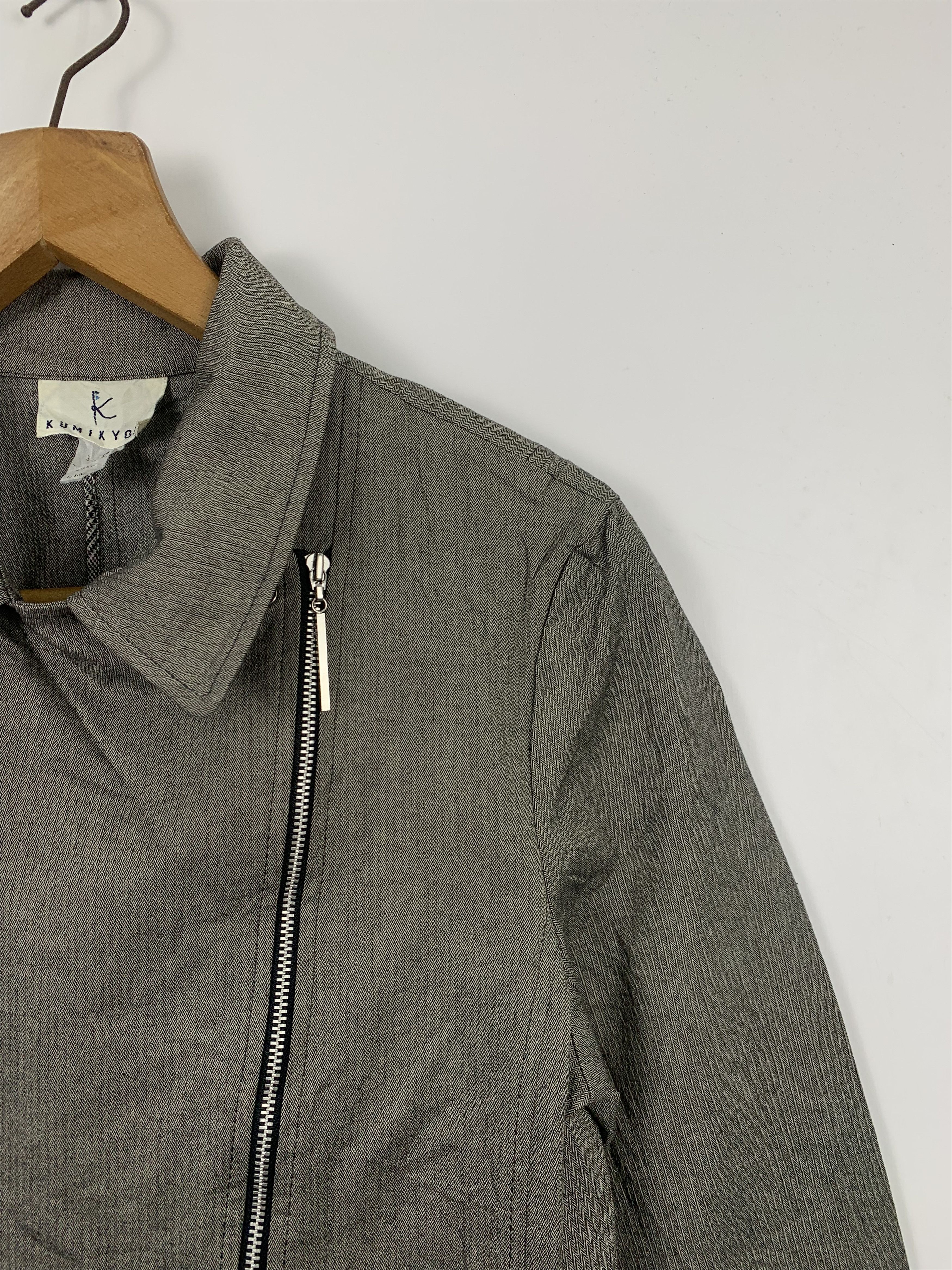 Japanese Brand Vintage KUMIKYIOKU Unique Zip Up Jackets J0374 Size US S / EU 44-46 / 1 - 4 Thumbnail