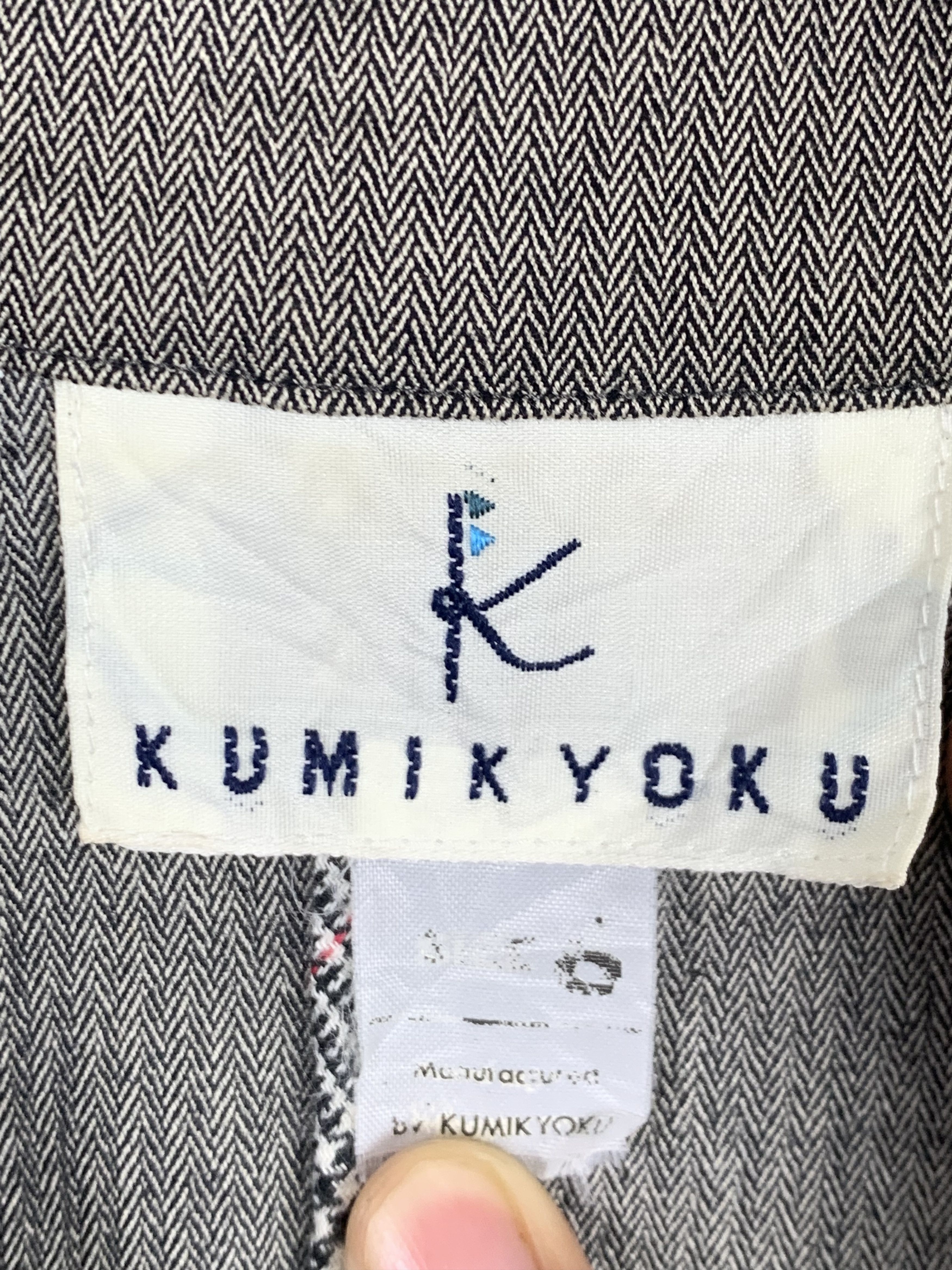 Japanese Brand Vintage KUMIKYIOKU Unique Zip Up Jackets J0374 Size US S / EU 44-46 / 1 - 9 Thumbnail