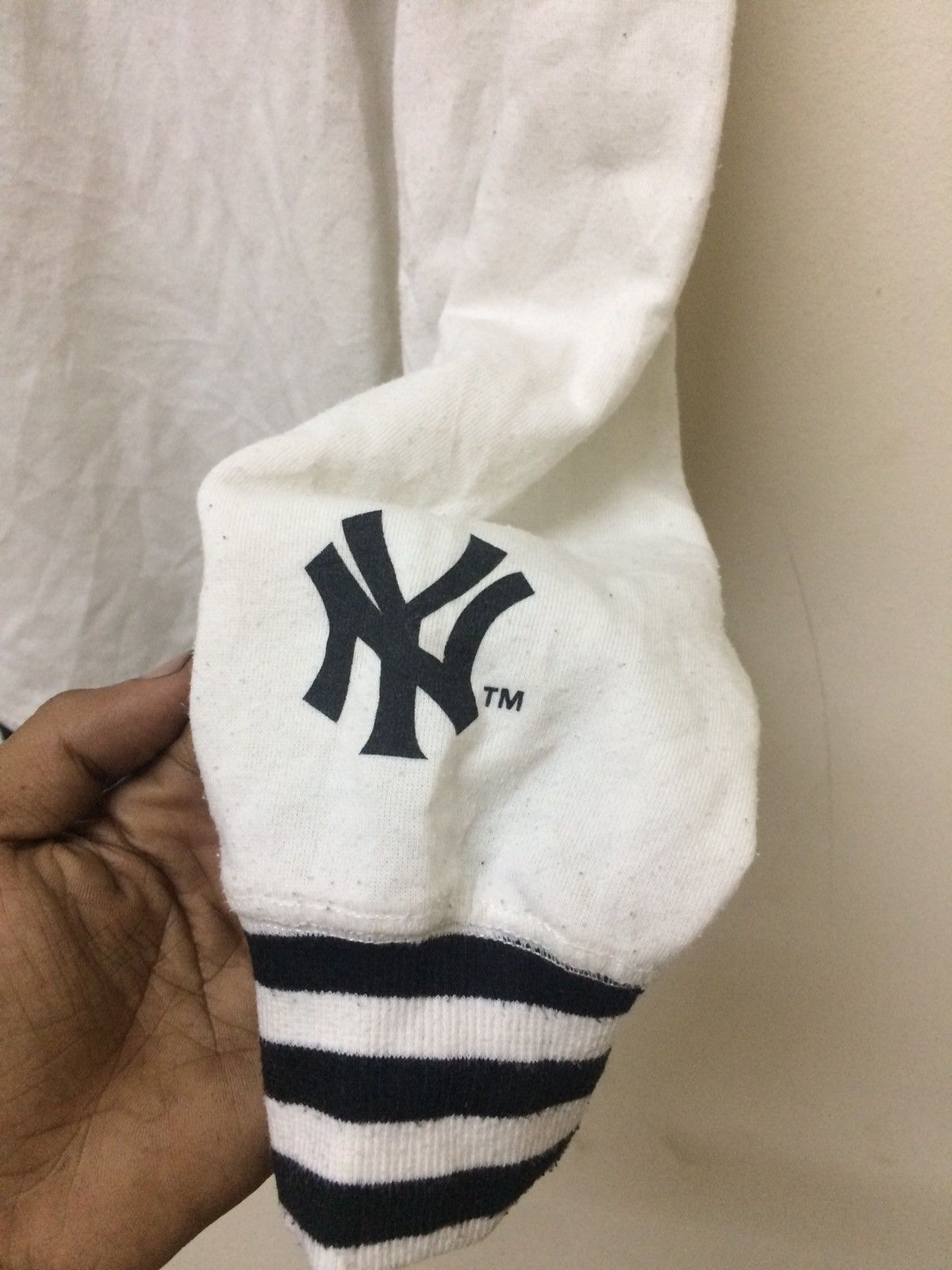 New York Yankees × Vintage Yankees New York Big Logo Sweatshirt Size US M / EU 48-50 / 2 - 2 Thumbnail
