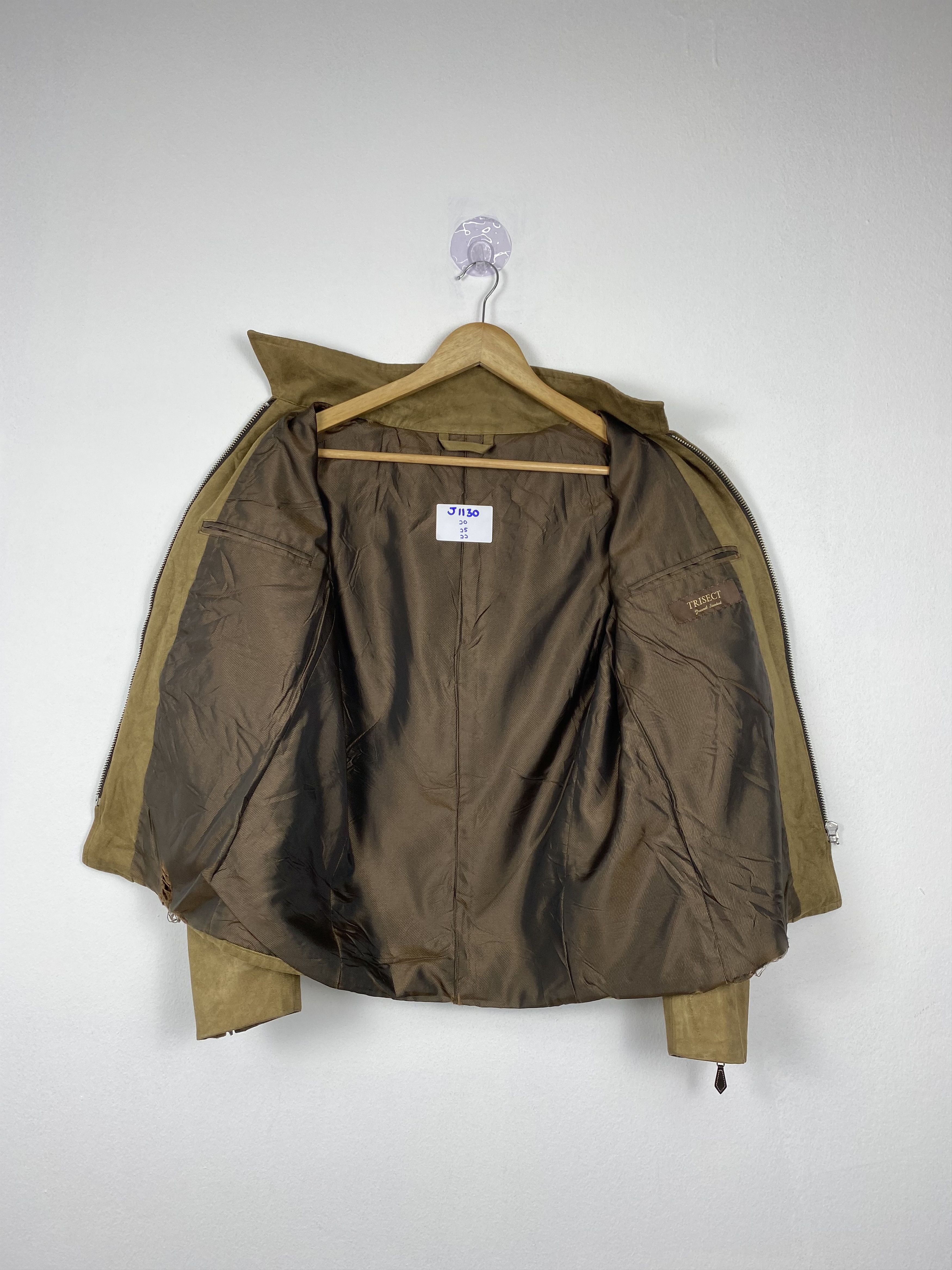 Japanese Brand Vintage TRISECT Zip Up Jacket J1130 Size US S / EU 44-46 / 1 - 7 Thumbnail
