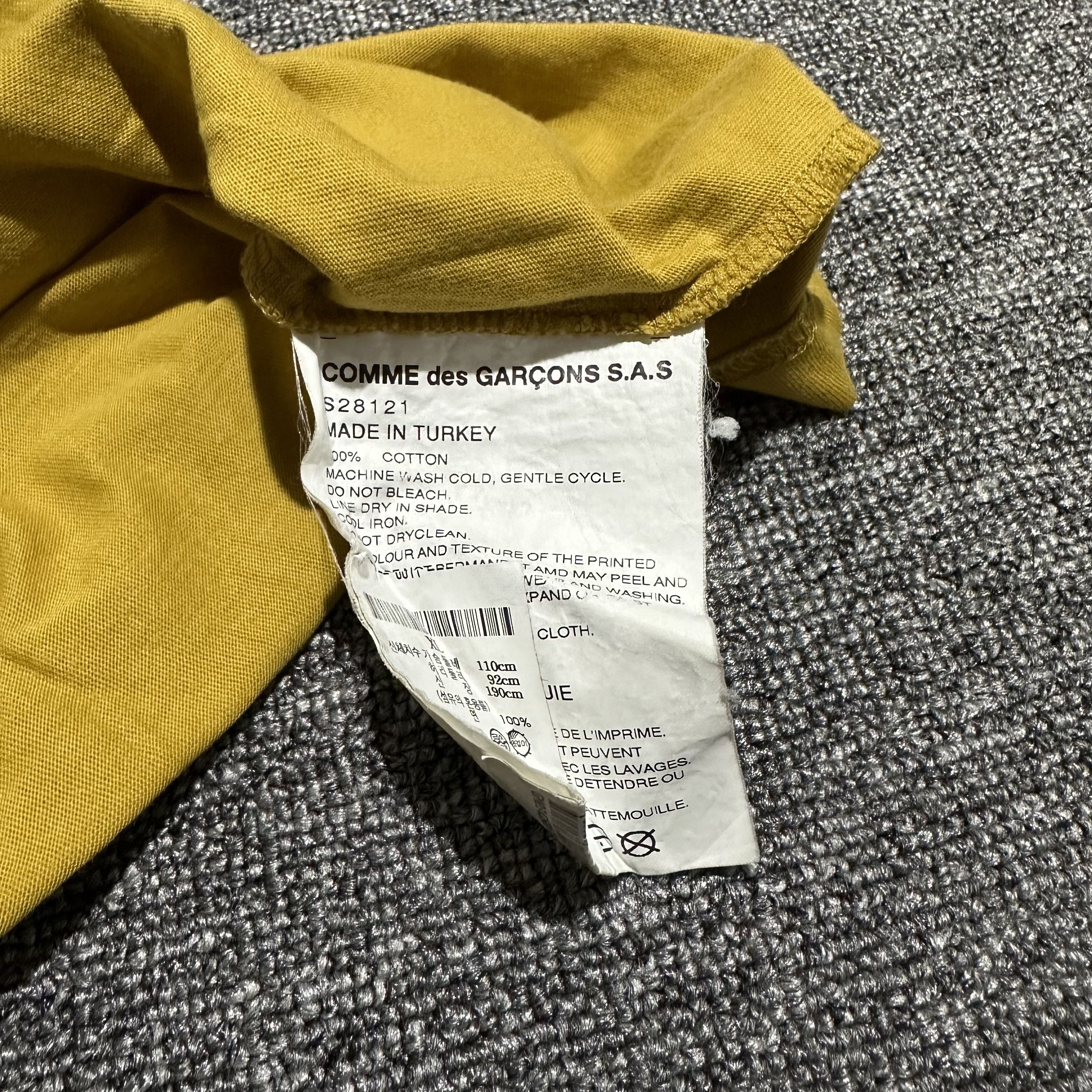 Comme des Garcons SHIRT Comme des Garcons Tee Size US XL / EU 56 / 4 - 4 Thumbnail
