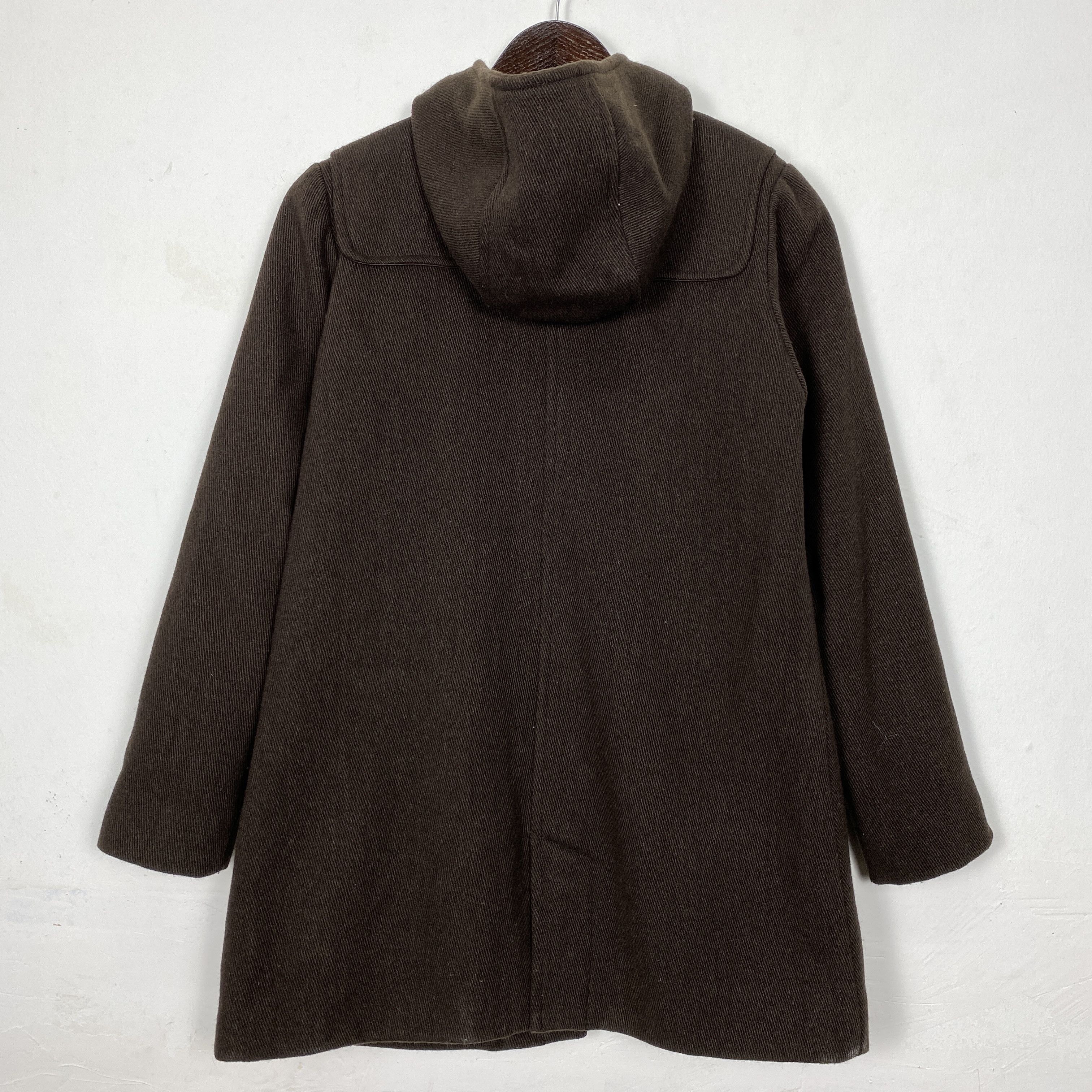 Vintage Vintage BLUE Duffle Coat Wool J0198 Size US XS / EU 42 / 0 - 5 Thumbnail