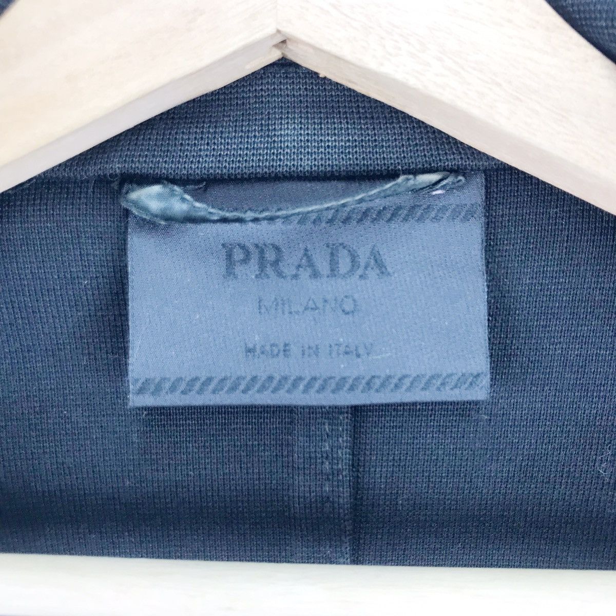 Prada Prada Milano Black Cotton Jacket Size M / US 6-8 / IT 42-44 - 8 Thumbnail