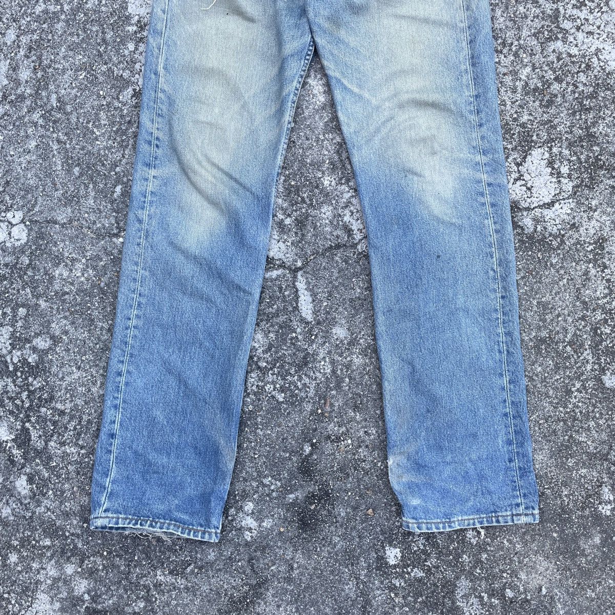 Levi's Vintage 90s Levis 501 Distressed Denim Jeans Size US 30 / EU 46 - 4 Thumbnail