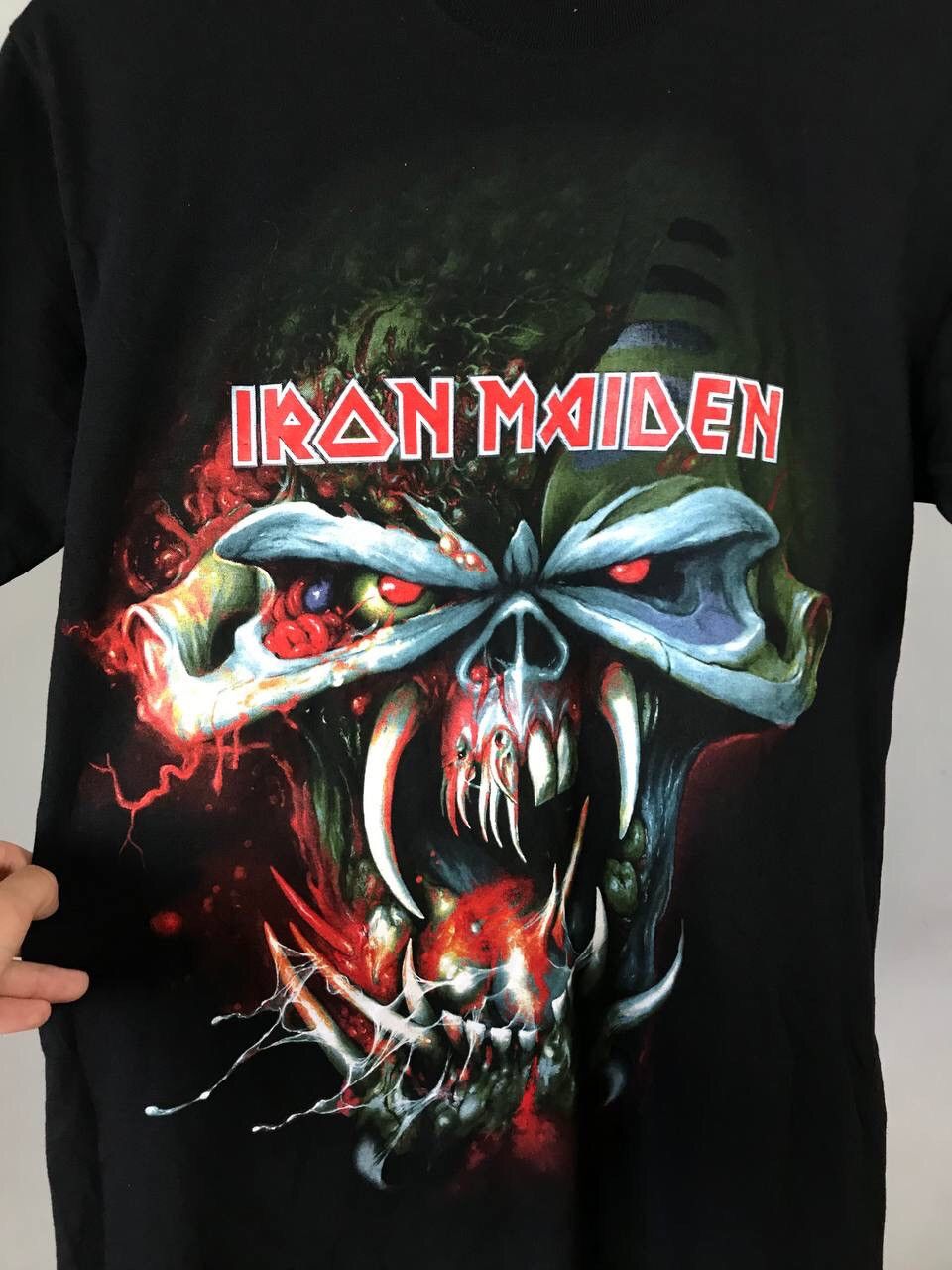 Band Tees × Iron Maiden × Vintage Iron Maiden 2010 vintage rock band tee Size US S / EU 44-46 / 1 - 3 Thumbnail