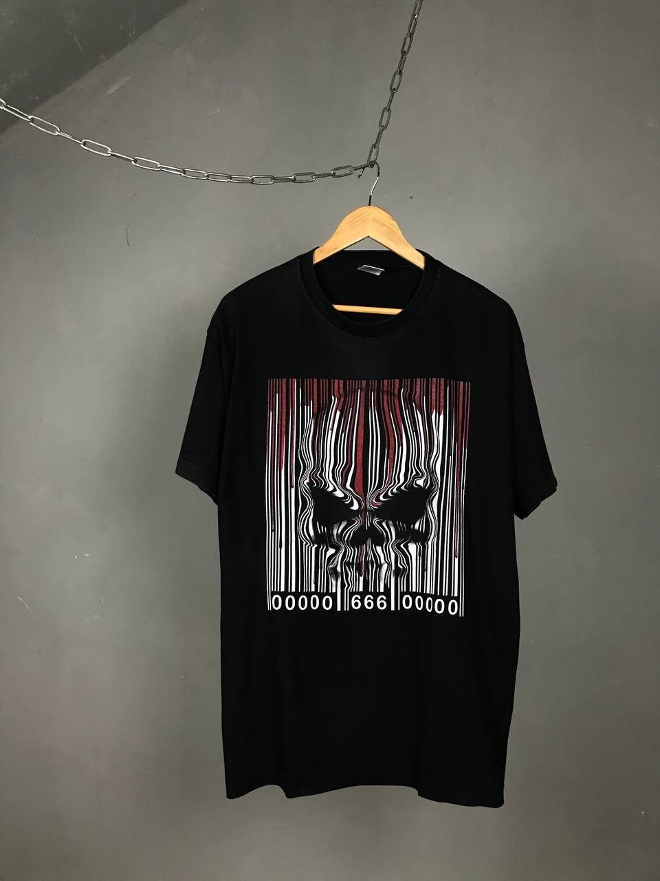 Vintage Diablo 666 vintage skull rock made in hell tee Size US XL / EU 56 / 4 - 1 Thumbnail