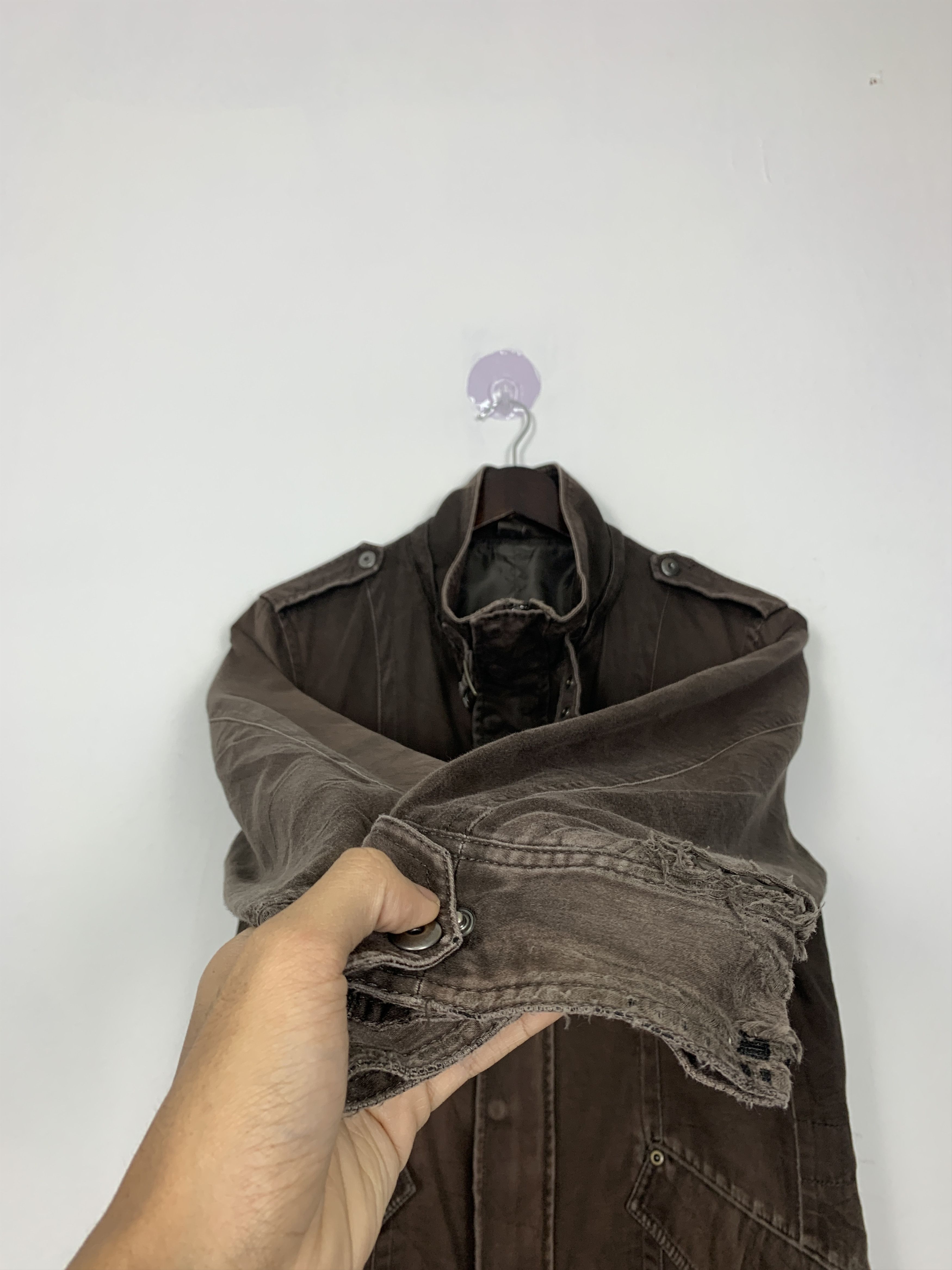 Japanese Brand Vintage SE MAN TIC Distressed Sunfaded Rugged Jacket J1094 Size US S / EU 44-46 / 1 - 6 Thumbnail