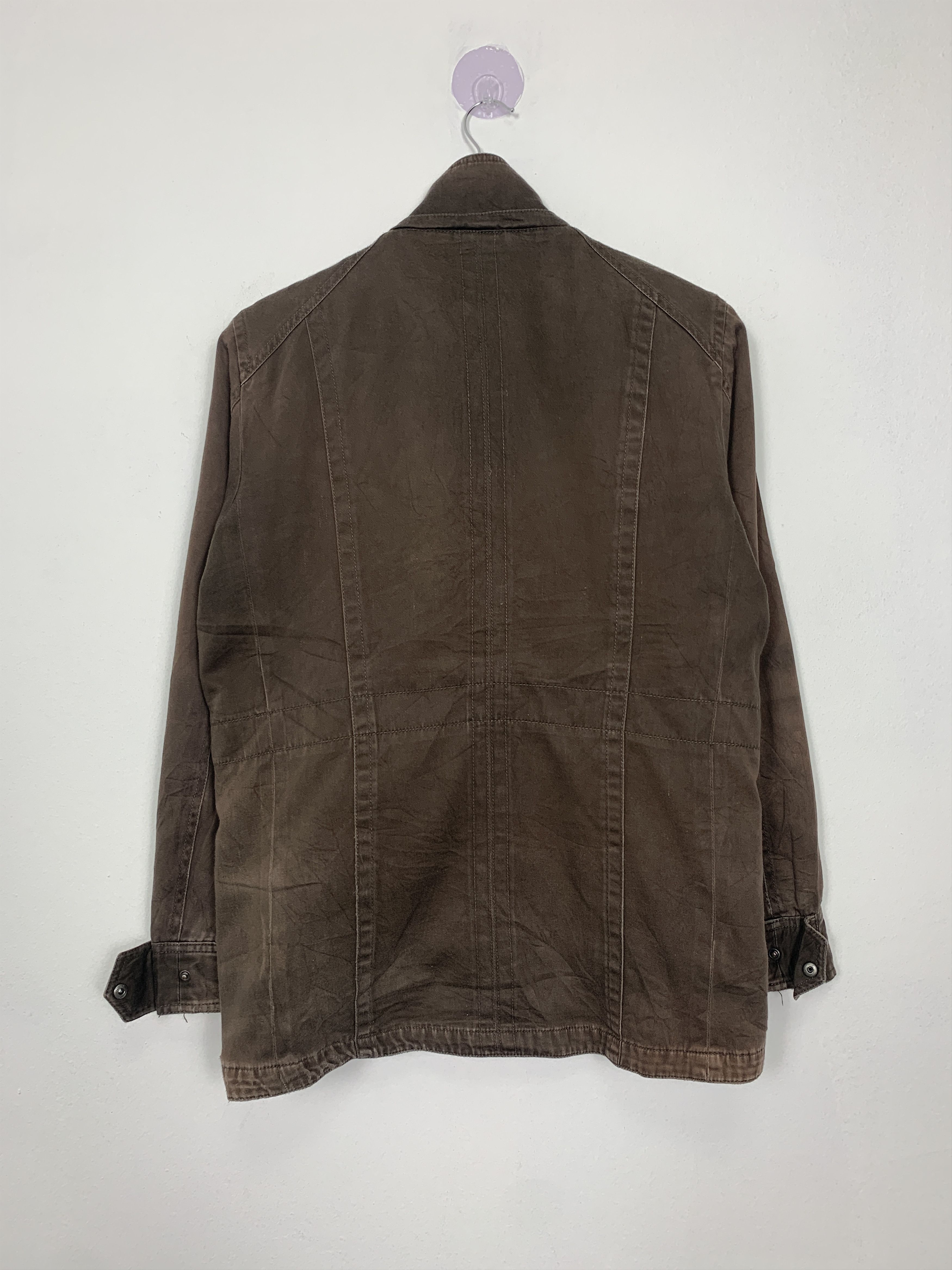 Japanese Brand Vintage SE MAN TIC Distressed Sunfaded Rugged Jacket J1094 Size US S / EU 44-46 / 1 - 2 Thumbnail