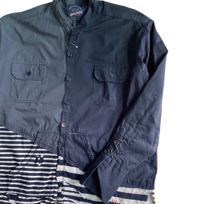 Greg Lauren × Paul & Shark SS20 Greg Lauren X Paul & Shark Reconstructed Shirt Size US XL / EU 56 / 4 - 3 Thumbnail