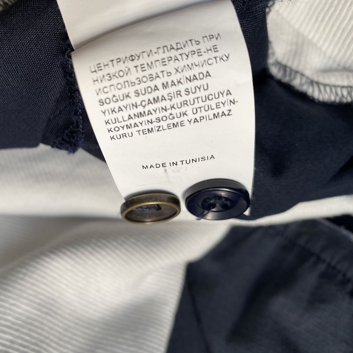 Greg Lauren × Paul & Shark SS20 Greg Lauren X Paul & Shark Reconstructed Shirt Size US XL / EU 56 / 4 - 9 Thumbnail