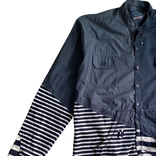 Greg Lauren × Paul & Shark SS20 Greg Lauren X Paul & Shark Reconstructed Shirt Size US XL / EU 56 / 4 - 4 Thumbnail