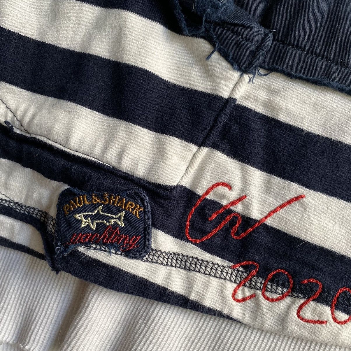 Greg Lauren × Paul & Shark SS20 Greg Lauren X Paul & Shark Reconstructed Shirt Size US XL / EU 56 / 4 - 7 Thumbnail