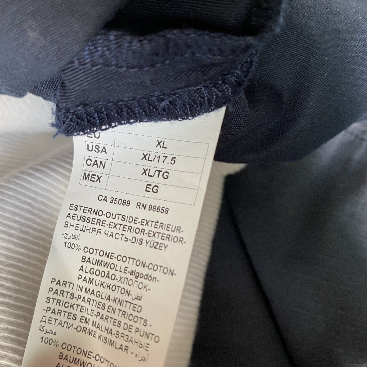 Greg Lauren × Paul & Shark SS20 Greg Lauren X Paul & Shark Reconstructed Shirt Size US XL / EU 56 / 4 - 8 Thumbnail