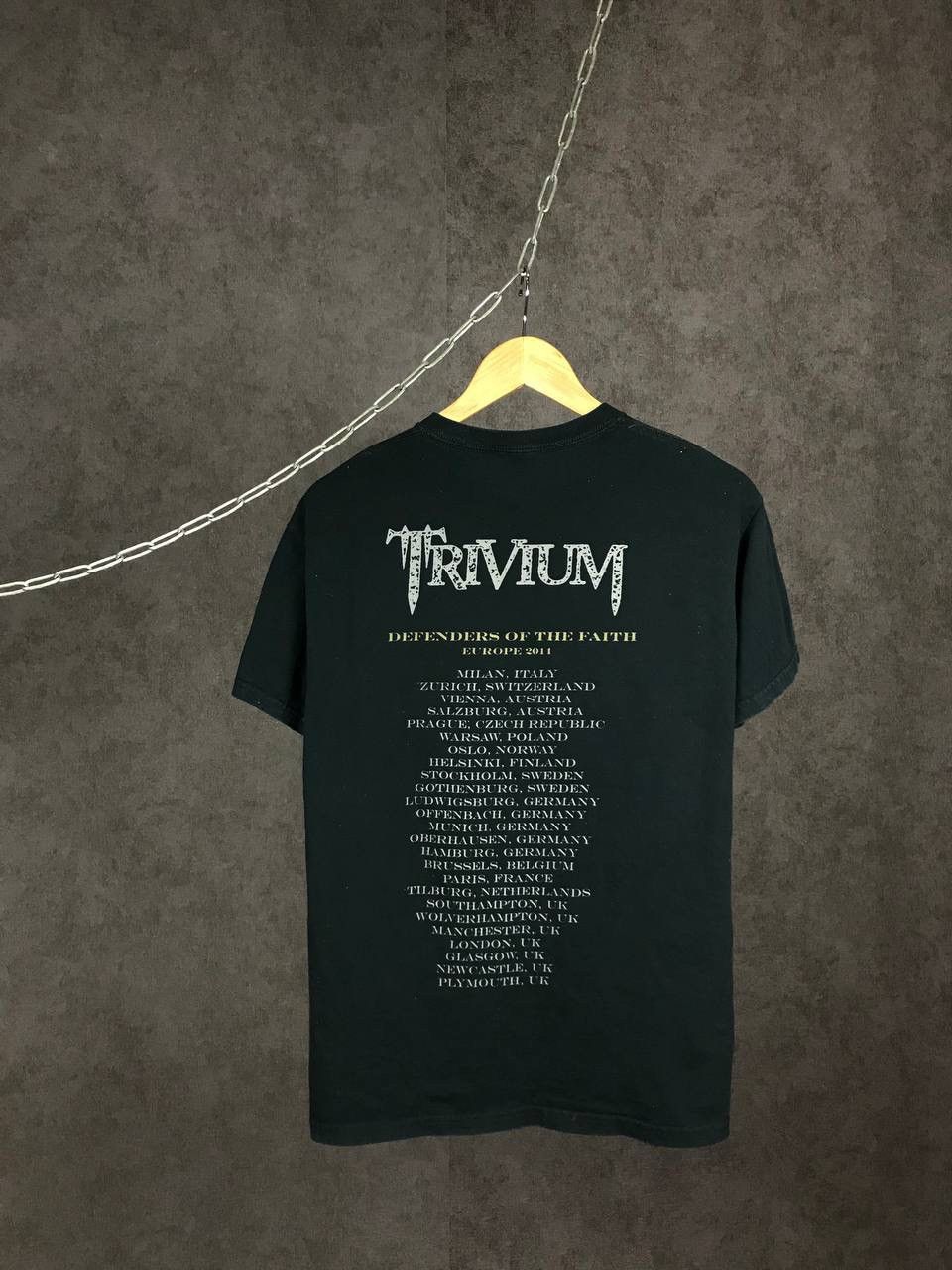 Band Tees Trivium 2011 vintage rock band tour tee Size US M / EU 48-50 / 2 - 2 Thumbnail