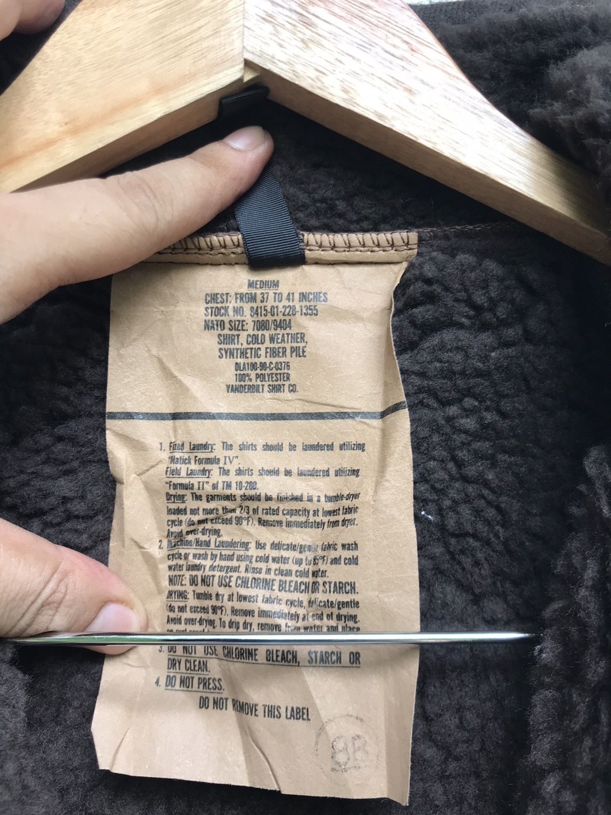 Other Synthetic Fiber Pile Fleece Jacket Size US S / EU 44-46 / 1 - 14 Thumbnail