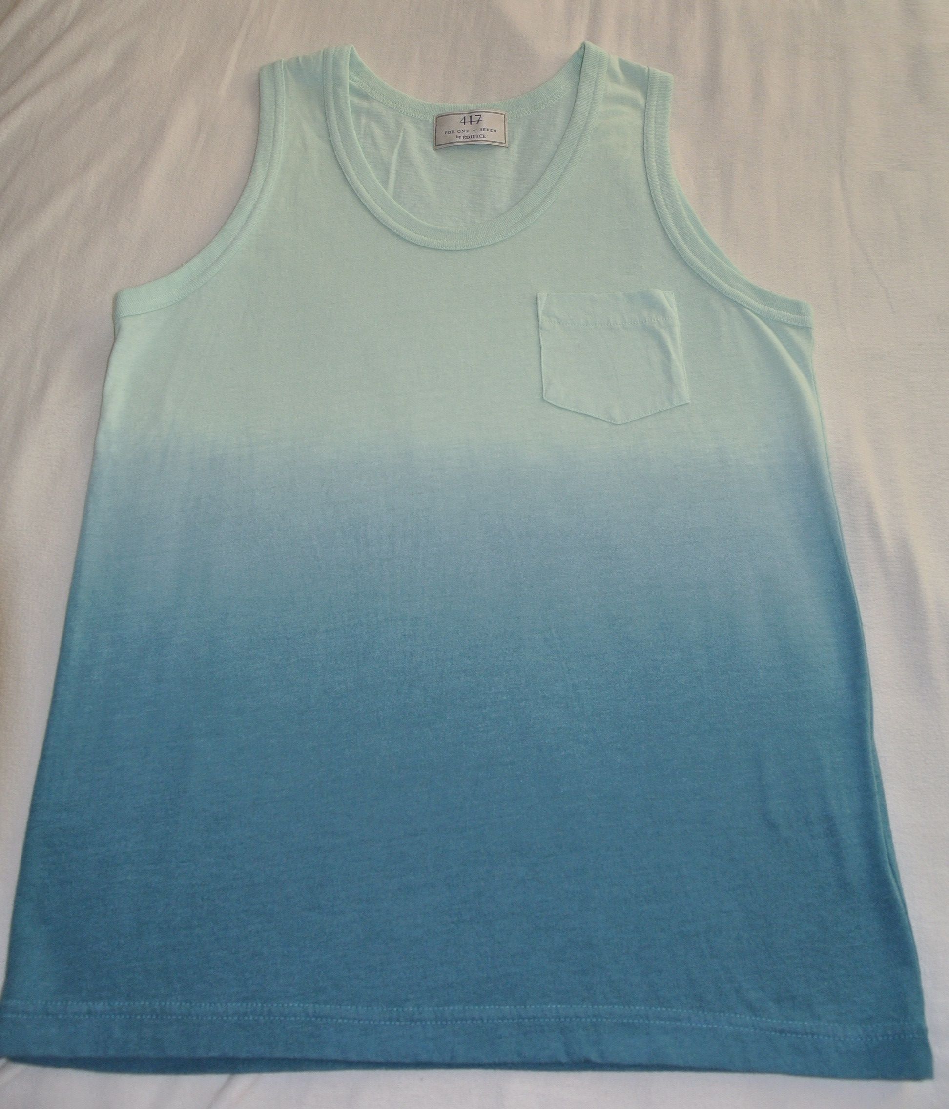 Edifice Japan A33 Edifice x 417 bicolor tie & dye tank rayon coton S Size US S / EU 44-46 / 1 - 3 Thumbnail