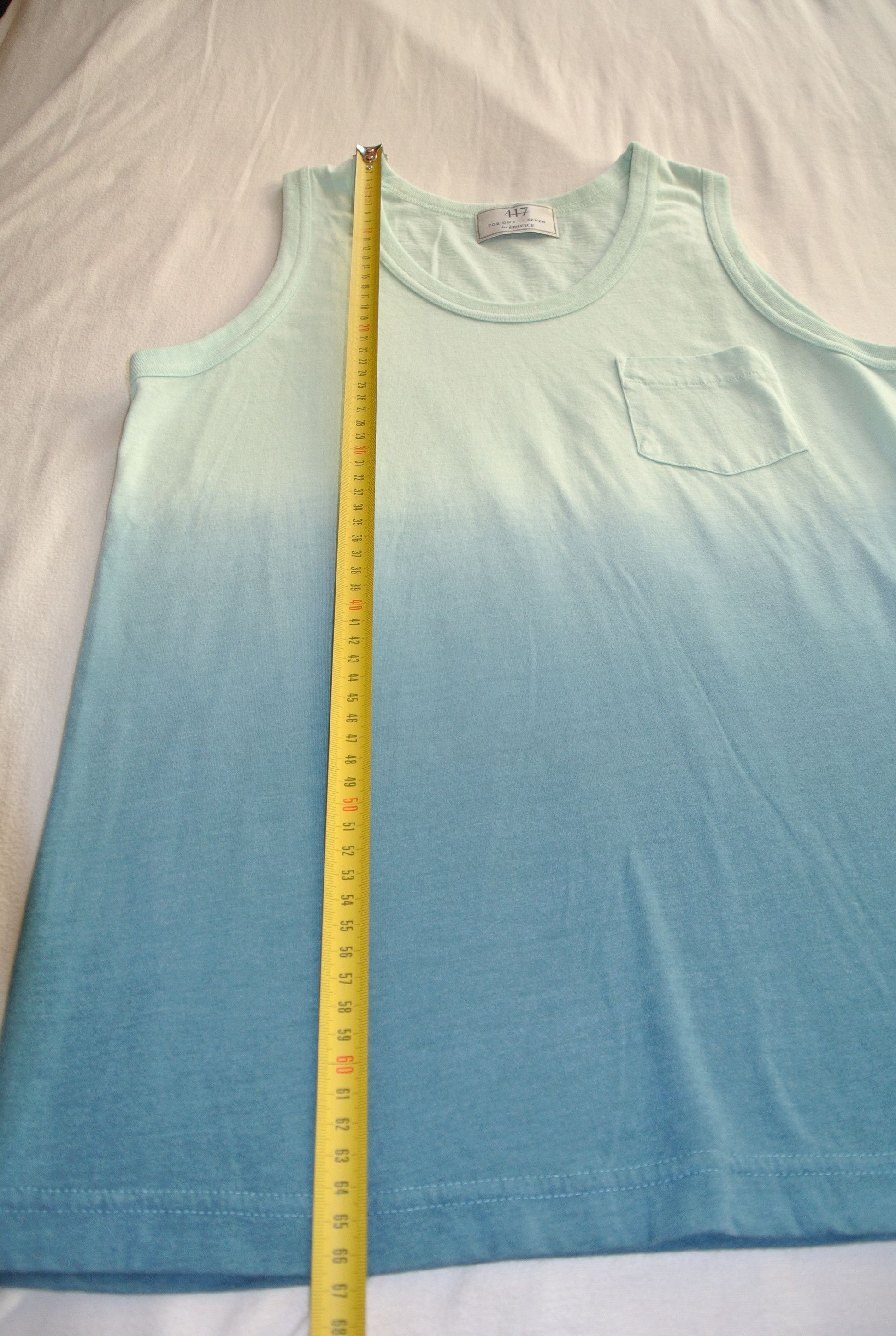 Edifice Japan A33 Edifice x 417 bicolor tie & dye tank rayon coton S Size US S / EU 44-46 / 1 - 7 Thumbnail