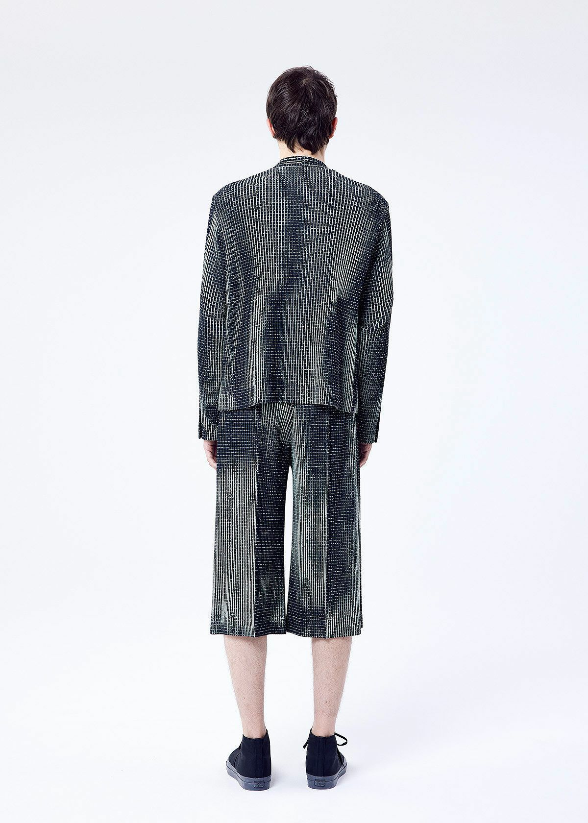 Issey Miyake Issey Miyake Homme Plisse 2022 SS Network Check Jacket Size US S / EU 44-46 / 1 - 4 Thumbnail