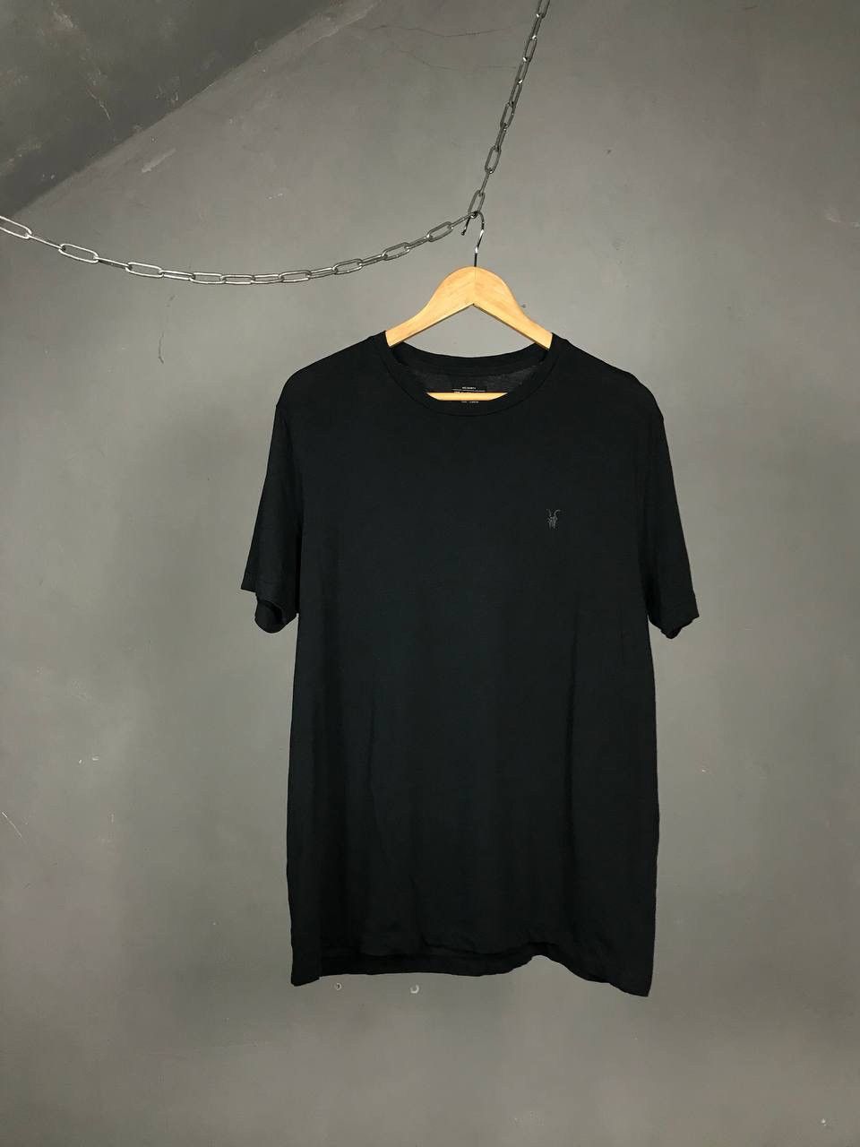 Allsaints Allsaints luxury streetwear black tee Size US L / EU 52-54 / 3 - 1 Thumbnail