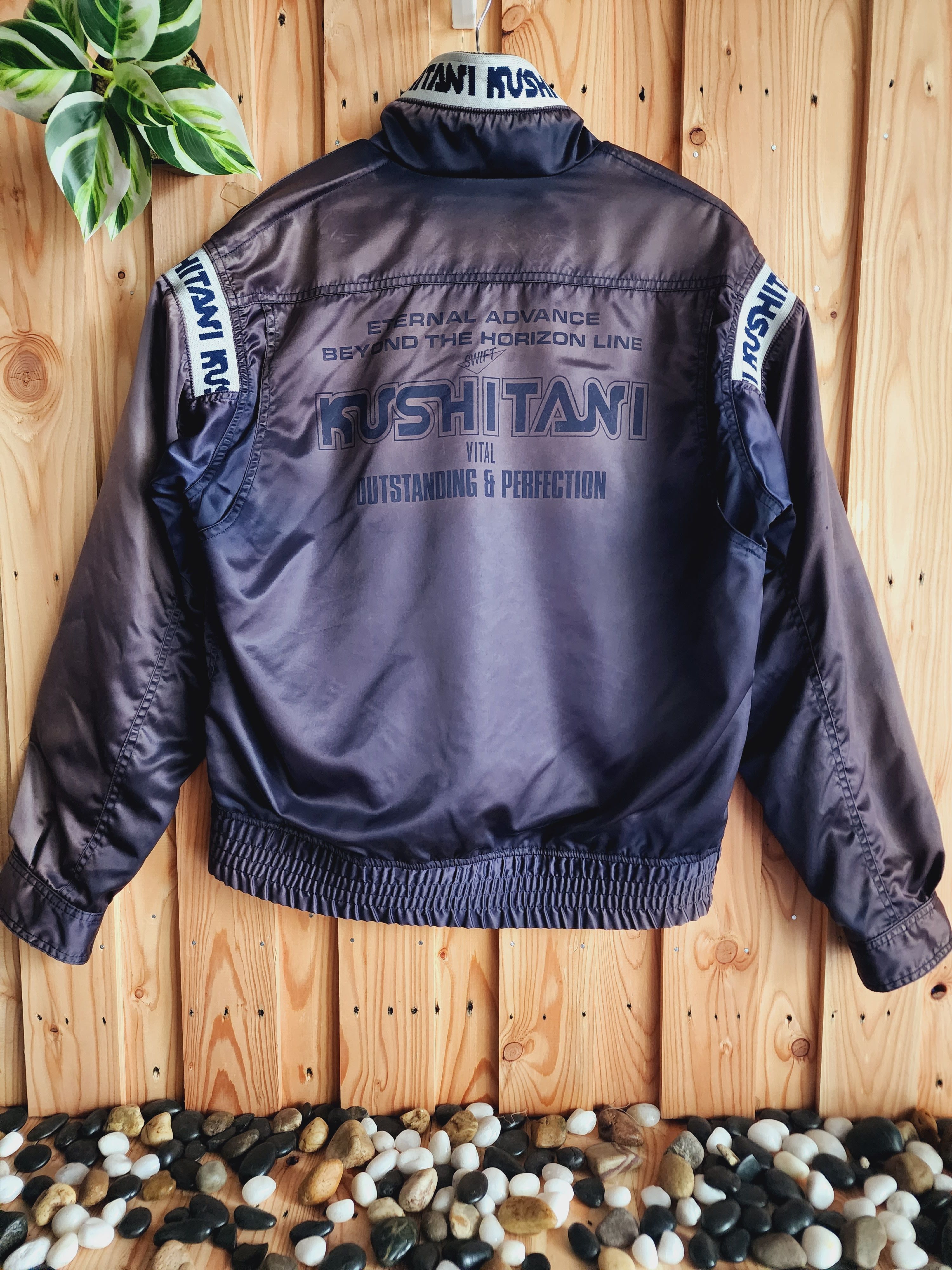 Vintage Kushitani Bomber riding jacket