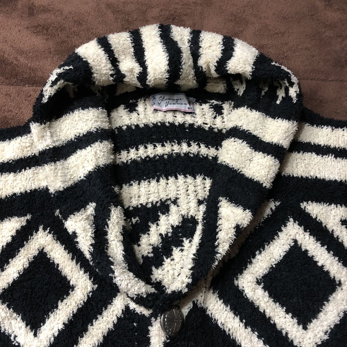 Japanese Brand Stranger Heaven Knitwear Wacko Maria Design Size US XXL / EU 58 / 5 - 3 Thumbnail