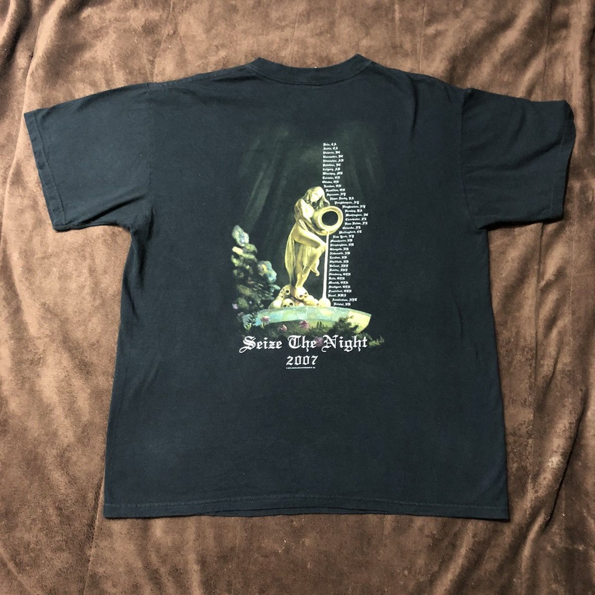 Band Tees Vintage 2007 Meat Loaf Band T Shirt Size US L / EU 52-54 / 3 - 3 Thumbnail