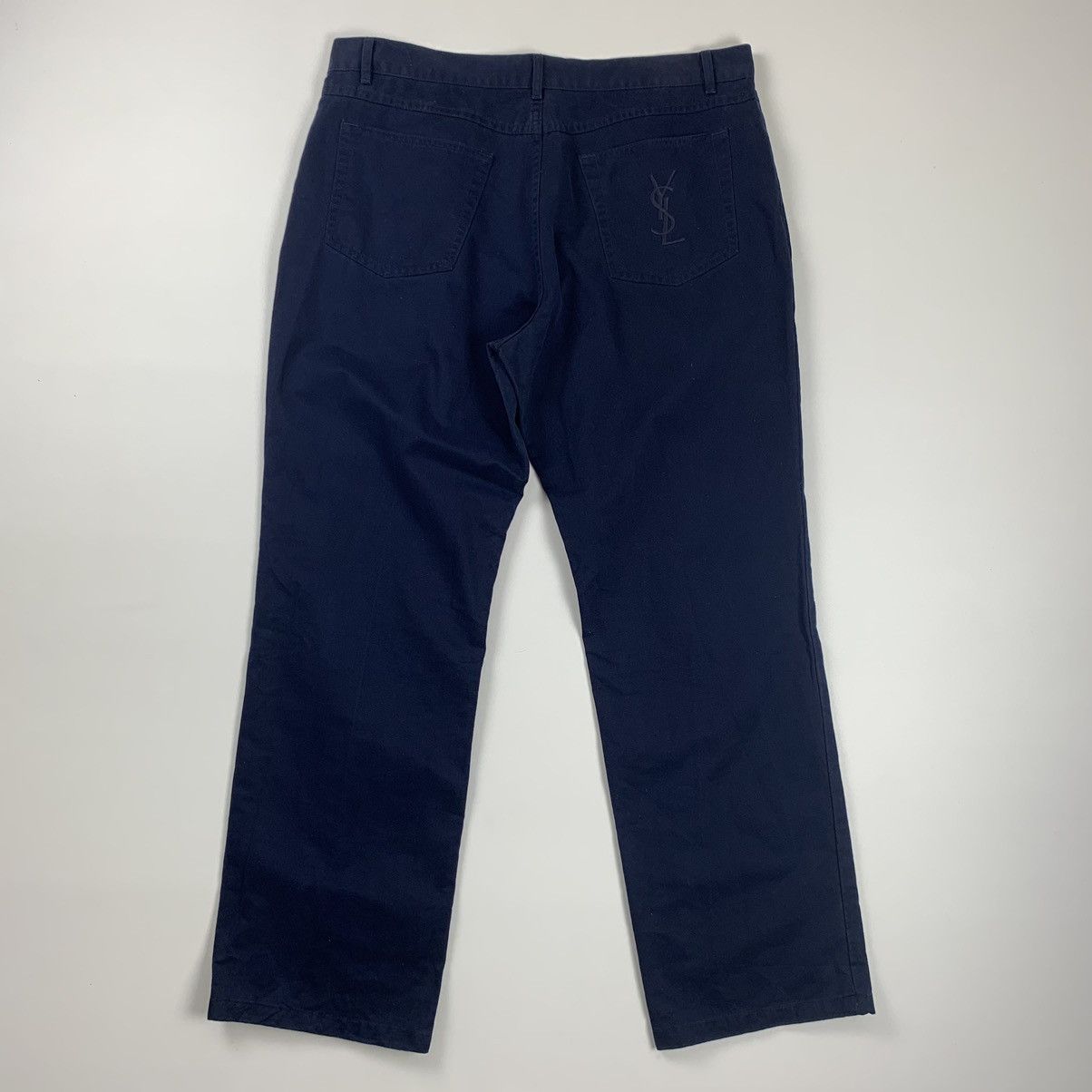 Vintage Vintage YSL Yves Saint Laurent Pants Size US 38 / EU 54 - 2 Thumbnail