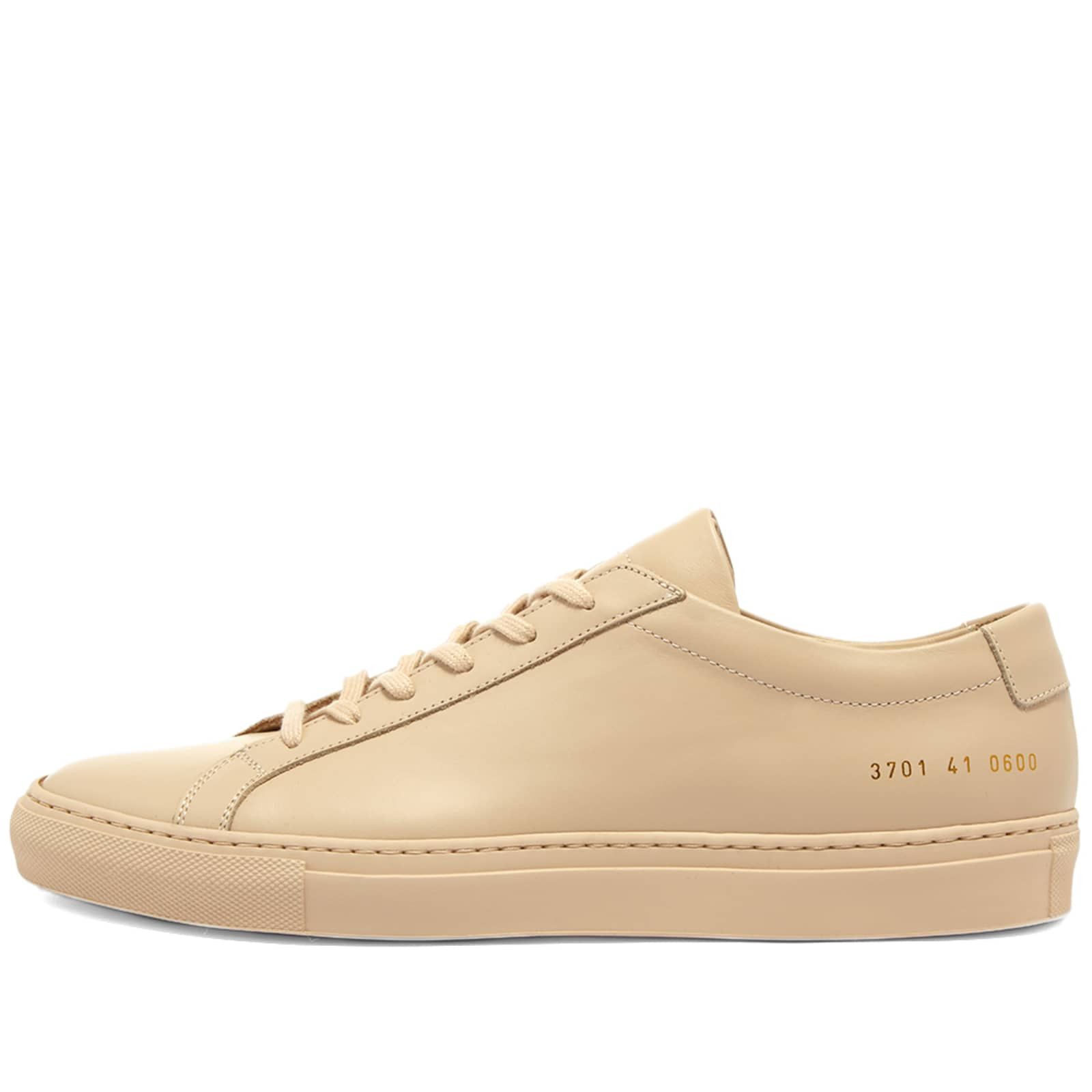 Common Projects Original Achilles Low Nude 3701-0600 EUR 36 US 6 Size US 6 / IT 36 - 2 Thumbnail