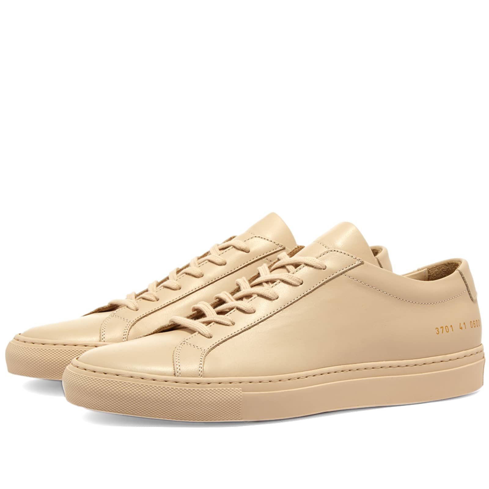 image of Woman By Common Projects Original Achilles Low Nude 3701-0600 Eur 36 Us 6 Shoes, Women's