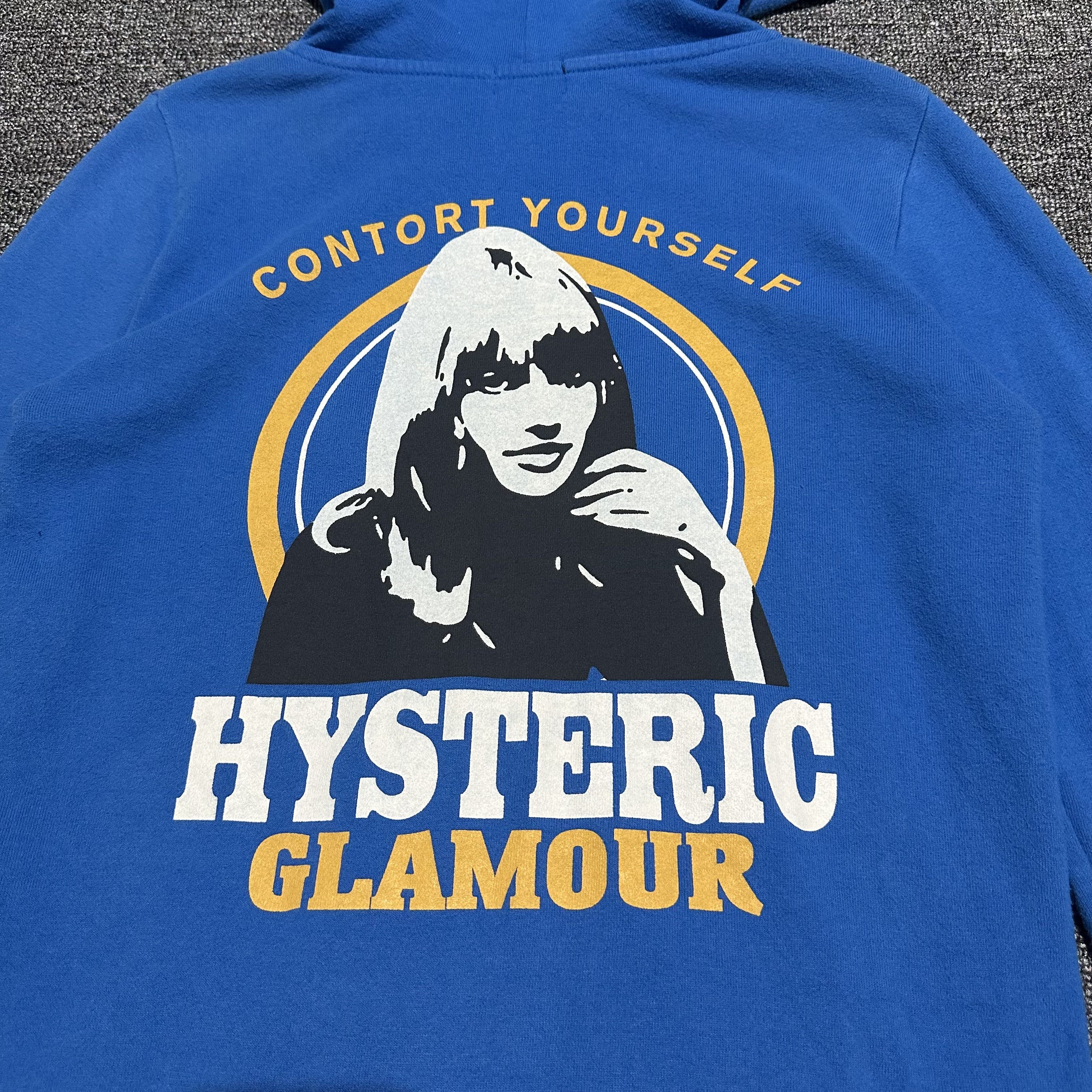 Hysteric Glamour Hysteric Glamour Contort Yourself Blue Zip up hoodie Size US XS / EU 42 / 0 - 2 Thumbnail