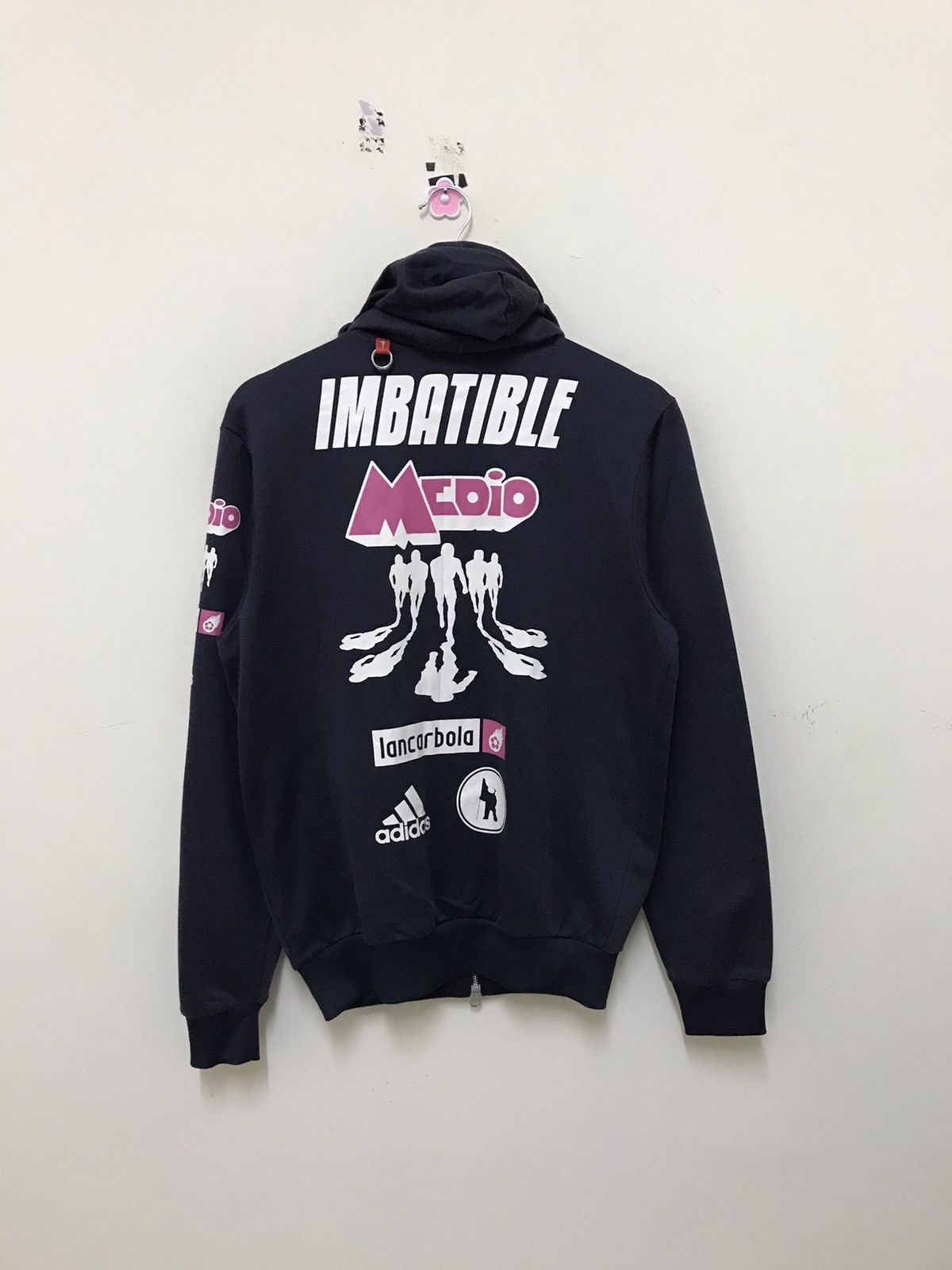 Adidas Adidas Hoodie Sweater Big Logo Size US M / EU 48-50 / 2 - 9 Thumbnail
