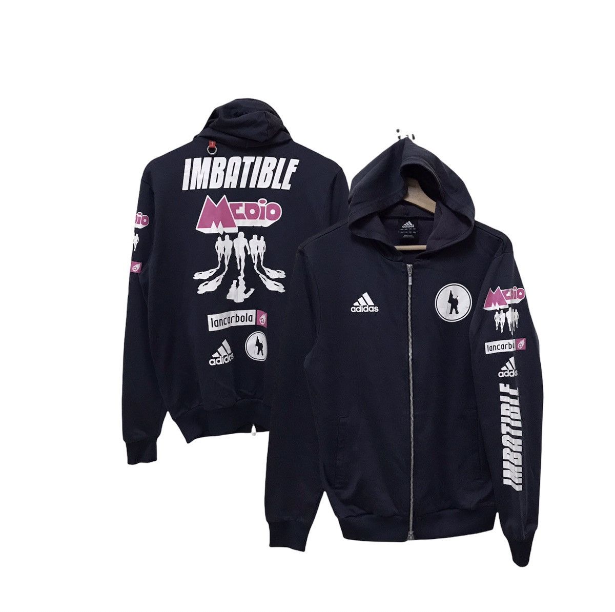 Adidas Adidas Hoodie Sweater Big Logo Size US M / EU 48-50 / 2 - 1 Thumbnail