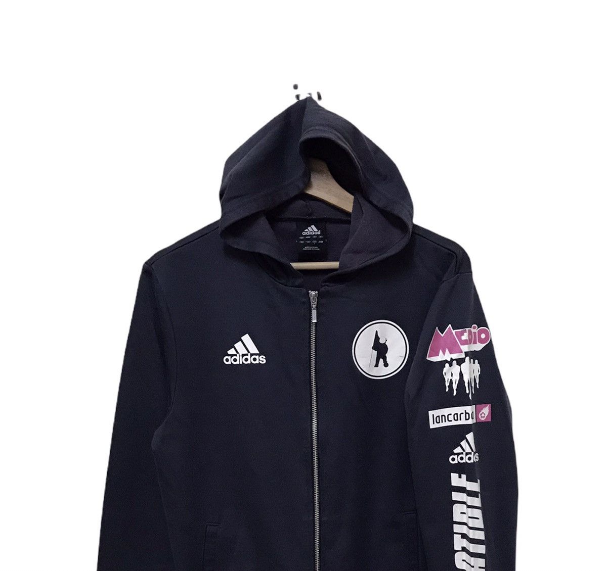 Adidas Adidas Hoodie Sweater Big Logo Size US M / EU 48-50 / 2 - 4 Thumbnail