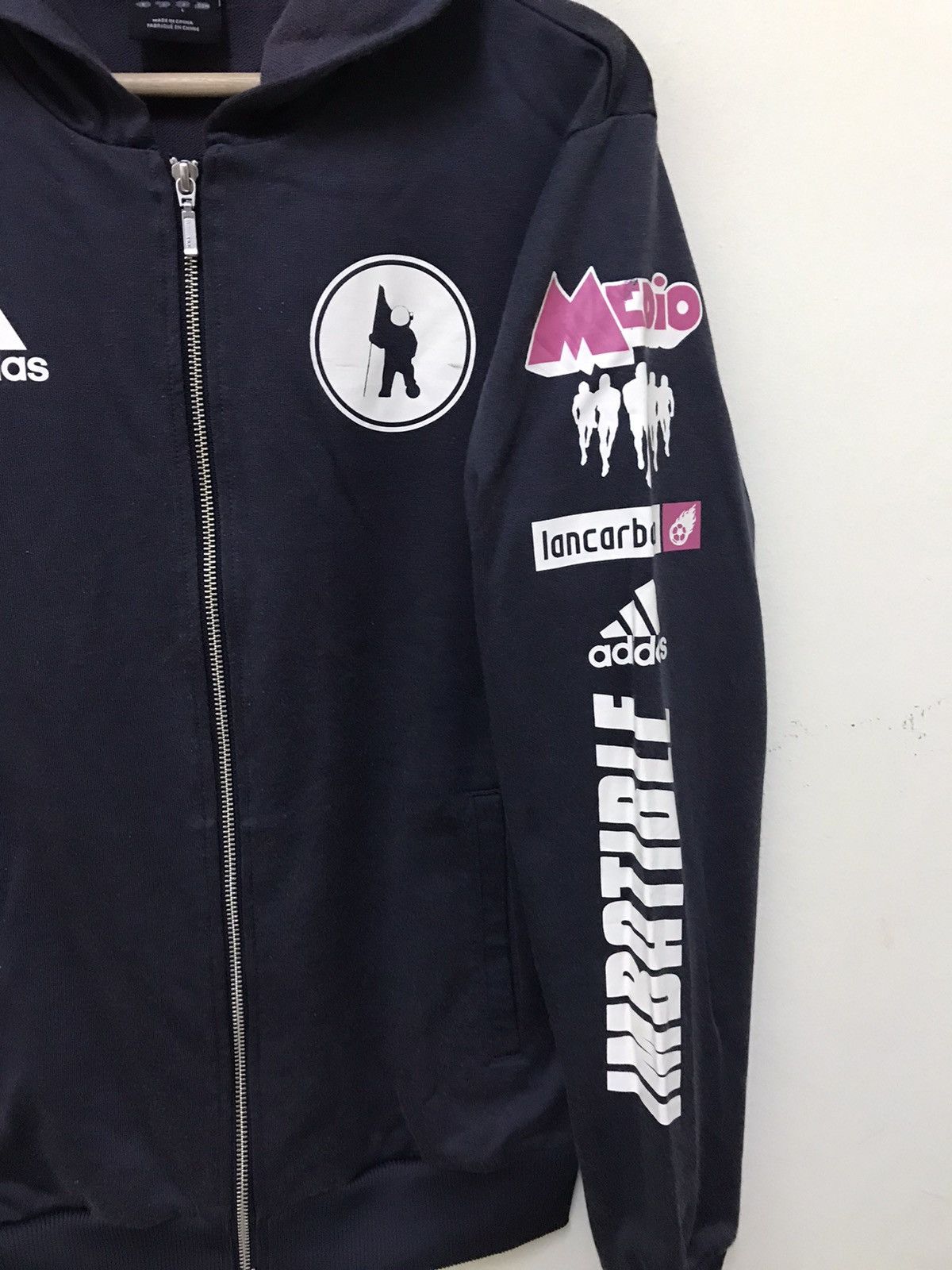 Adidas Adidas Hoodie Sweater Big Logo Size US M / EU 48-50 / 2 - 6 Thumbnail