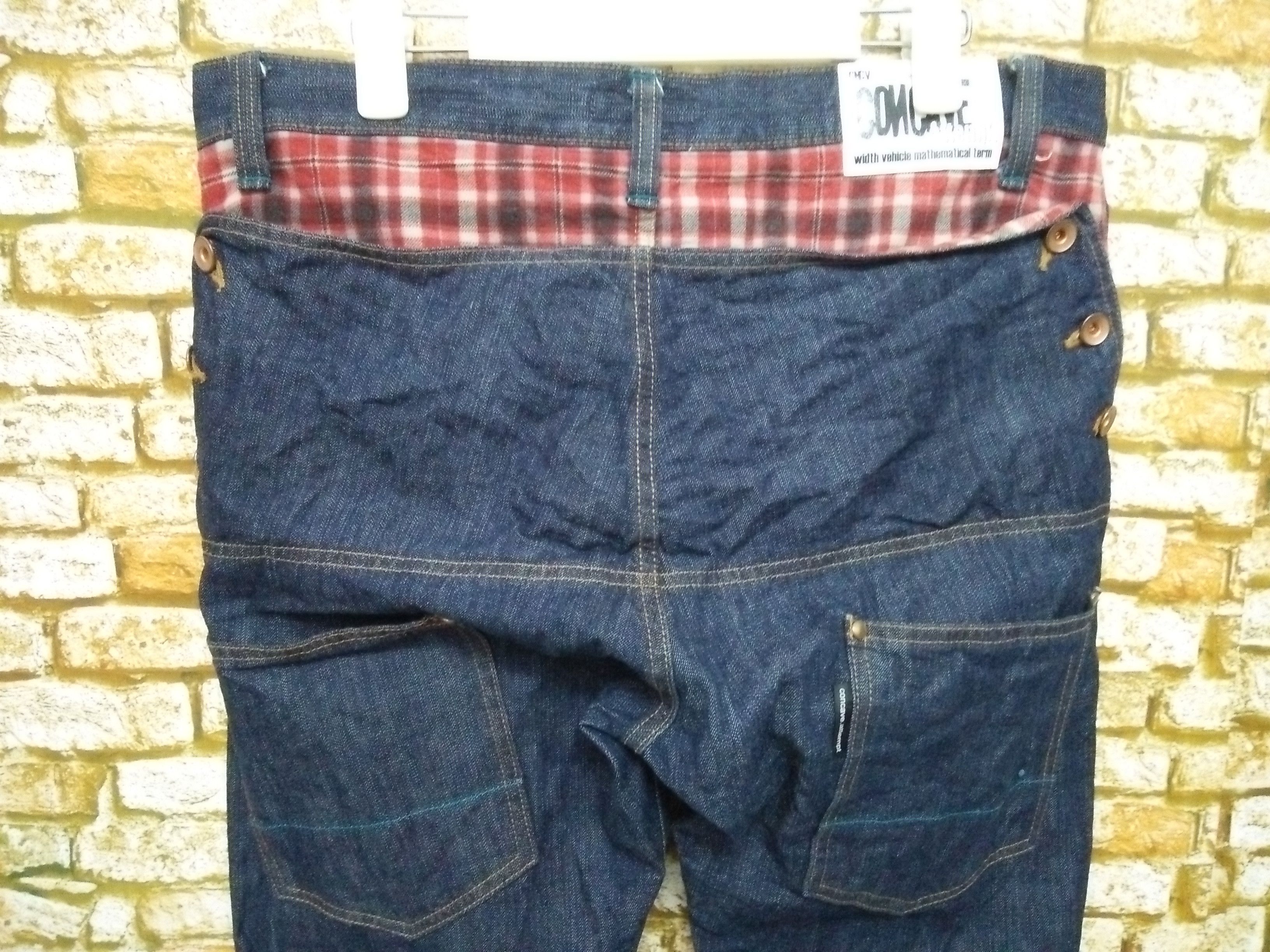 Designer CAV CONCAVE ATTEMPT EMPT DENIM JAPAN (A907) Size US 35 - 6 Thumbnail