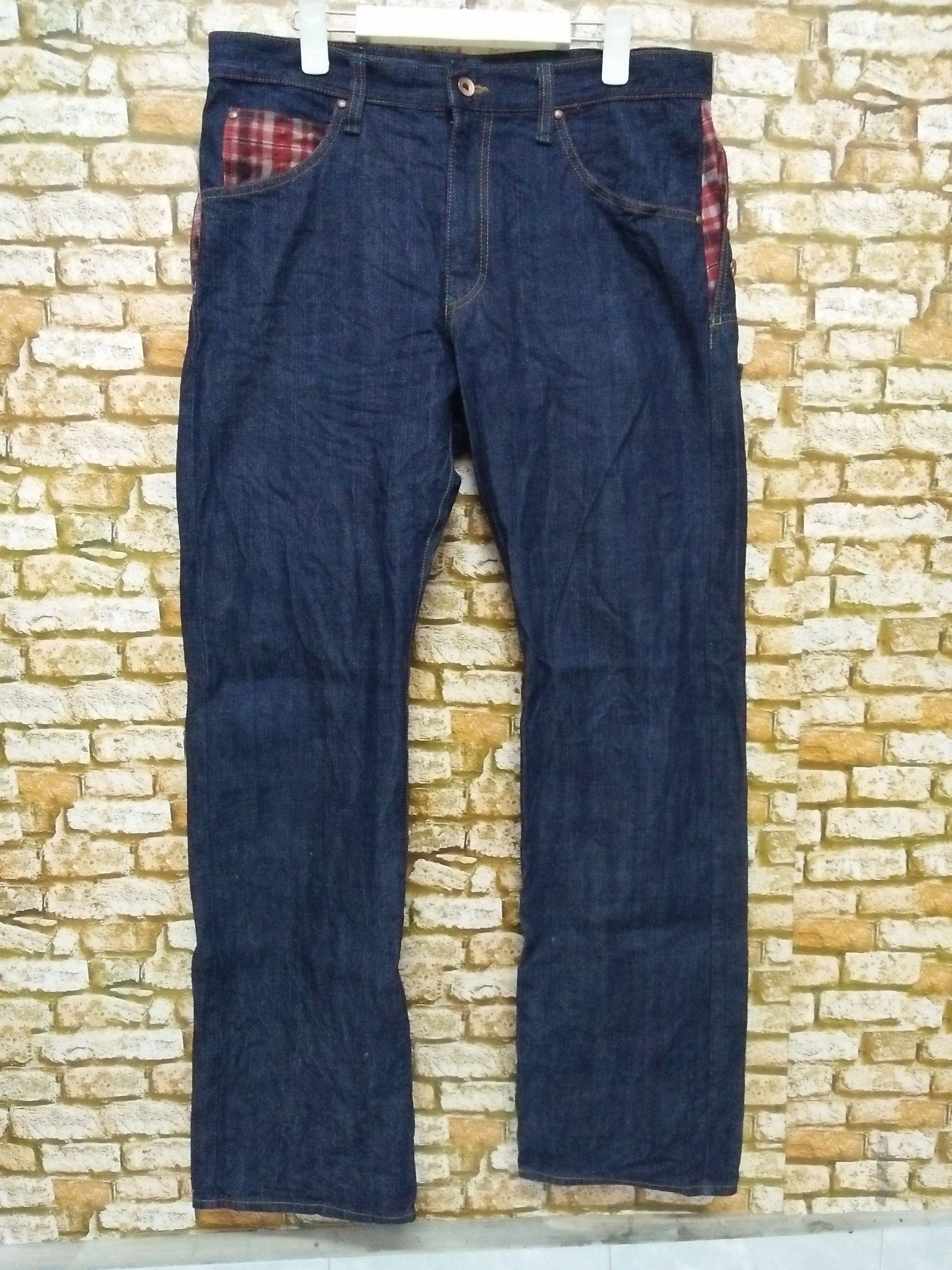 Designer CAV CONCAVE ATTEMPT EMPT DENIM JAPAN (A907) Size US 35 - 1 Thumbnail