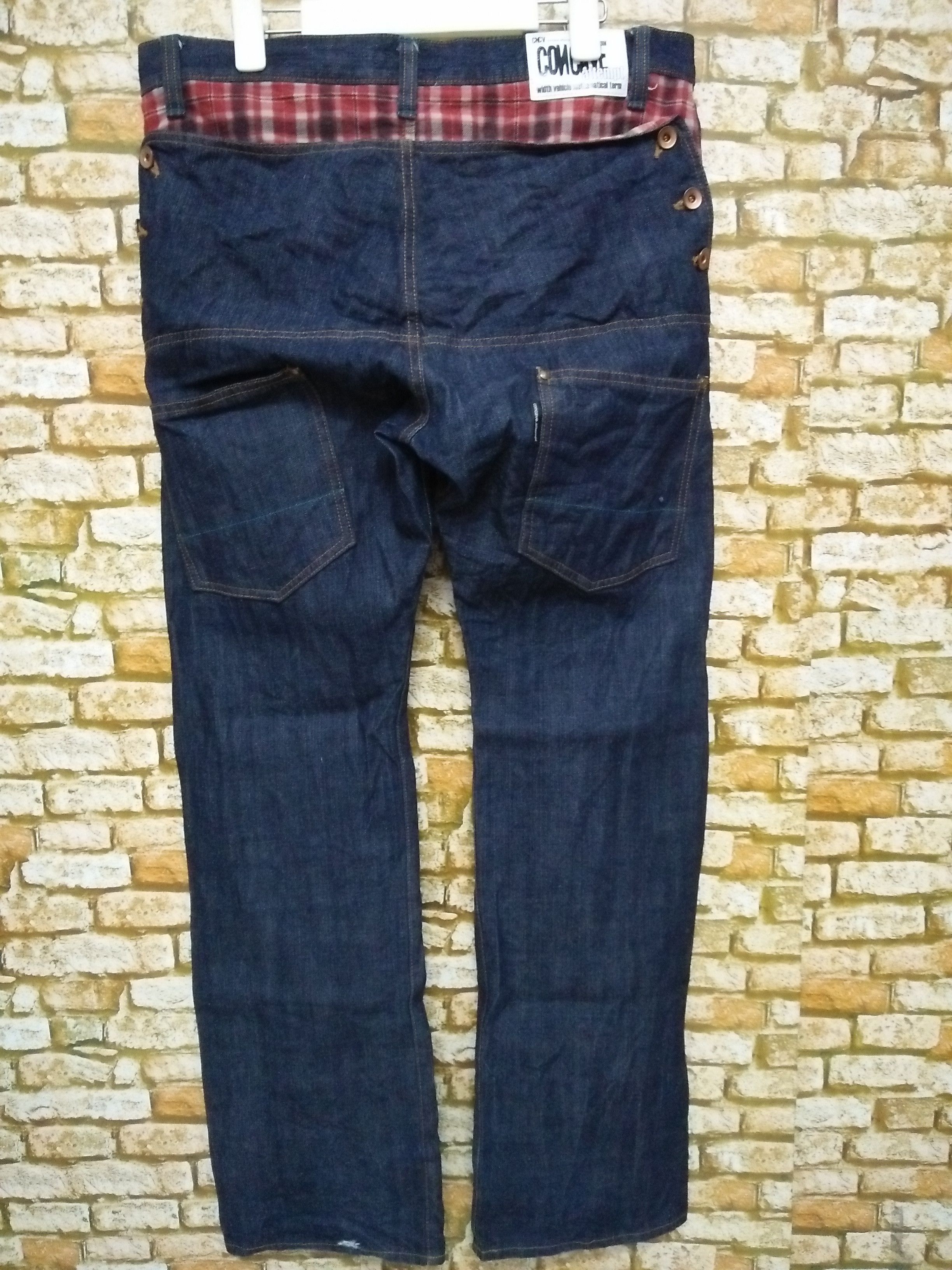 Designer CAV CONCAVE ATTEMPT EMPT DENIM JAPAN (A907) Size US 35 - 5 Thumbnail