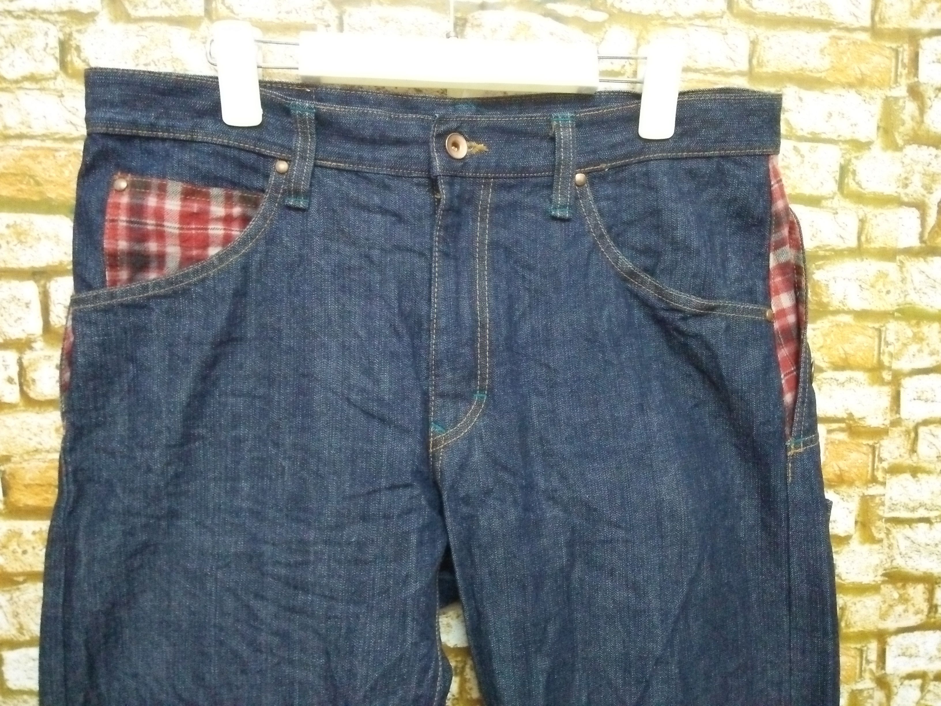 Designer CAV CONCAVE ATTEMPT EMPT DENIM JAPAN (A907) Size US 35 - 2 Thumbnail
