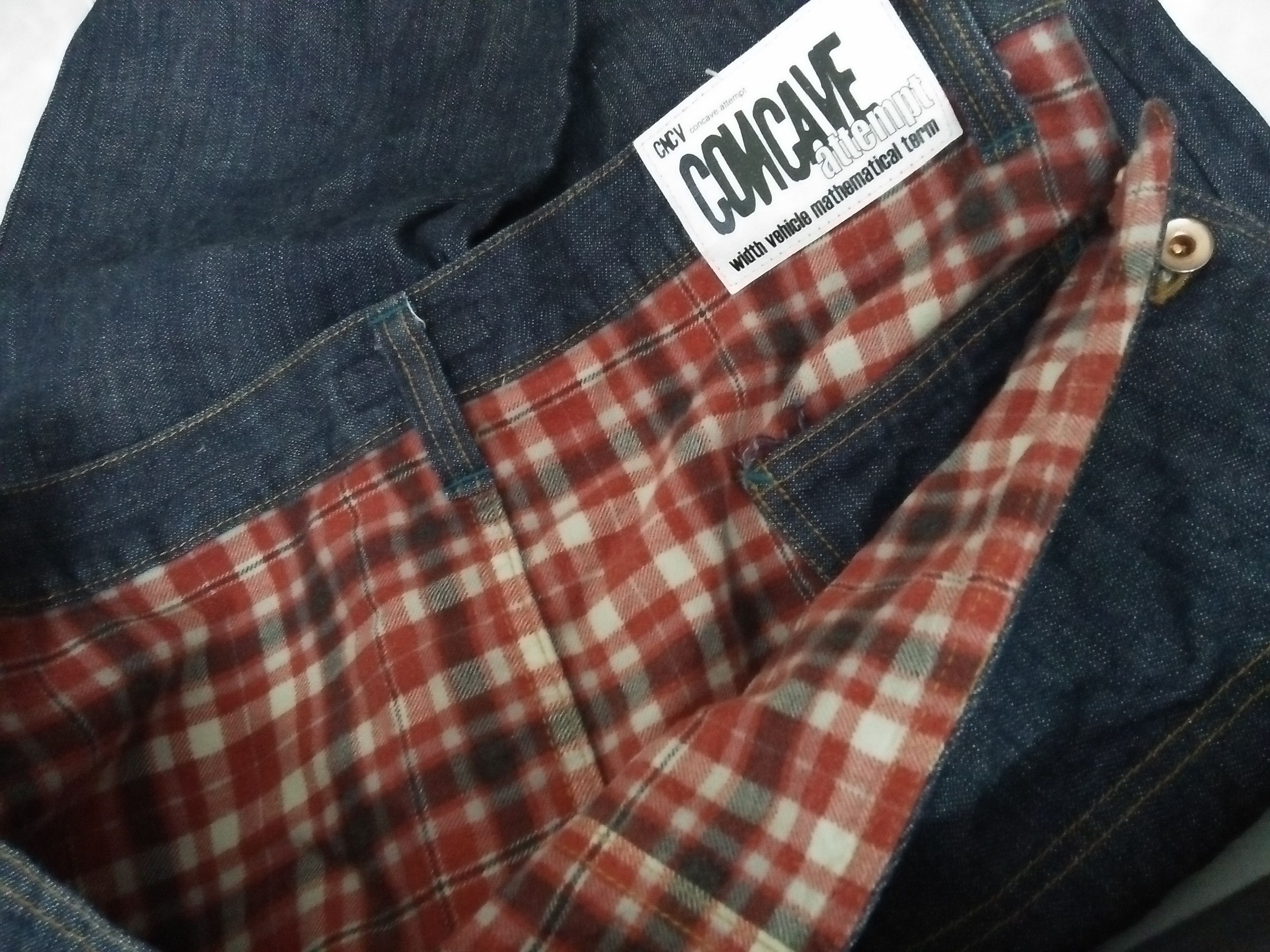 Designer CAV CONCAVE ATTEMPT EMPT DENIM JAPAN (A907) Size US 35 - 11 Thumbnail