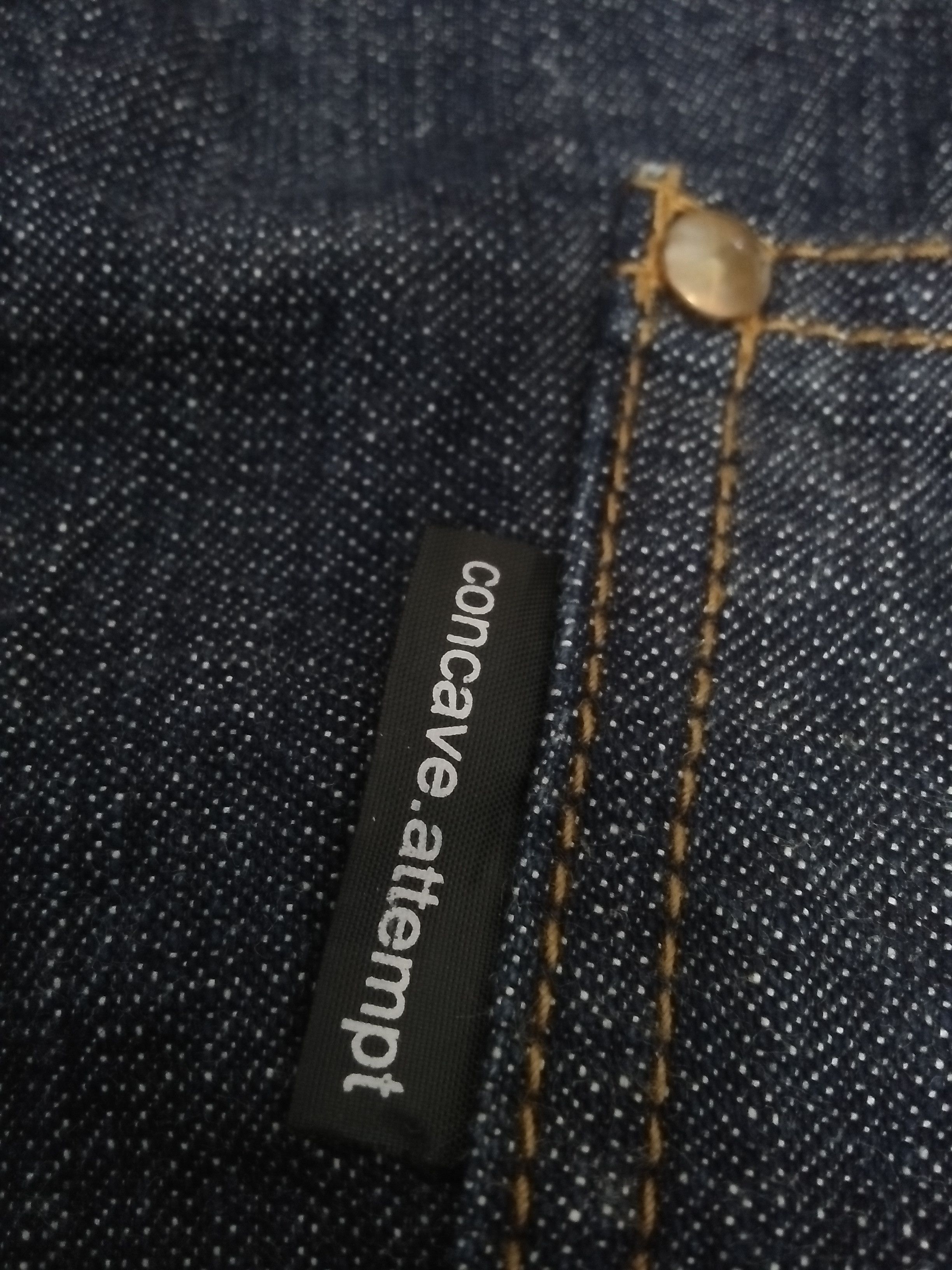 Designer CAV CONCAVE ATTEMPT EMPT DENIM JAPAN (A907) Size US 35 - 13 Thumbnail
