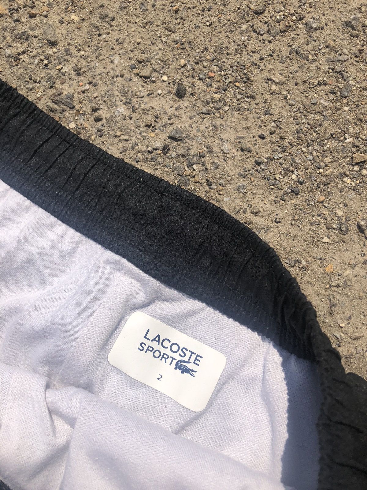 Lacoste × Vintage vintage Lacoste y2k drill nylon pants Size US 32 / EU 48 - 5 Thumbnail