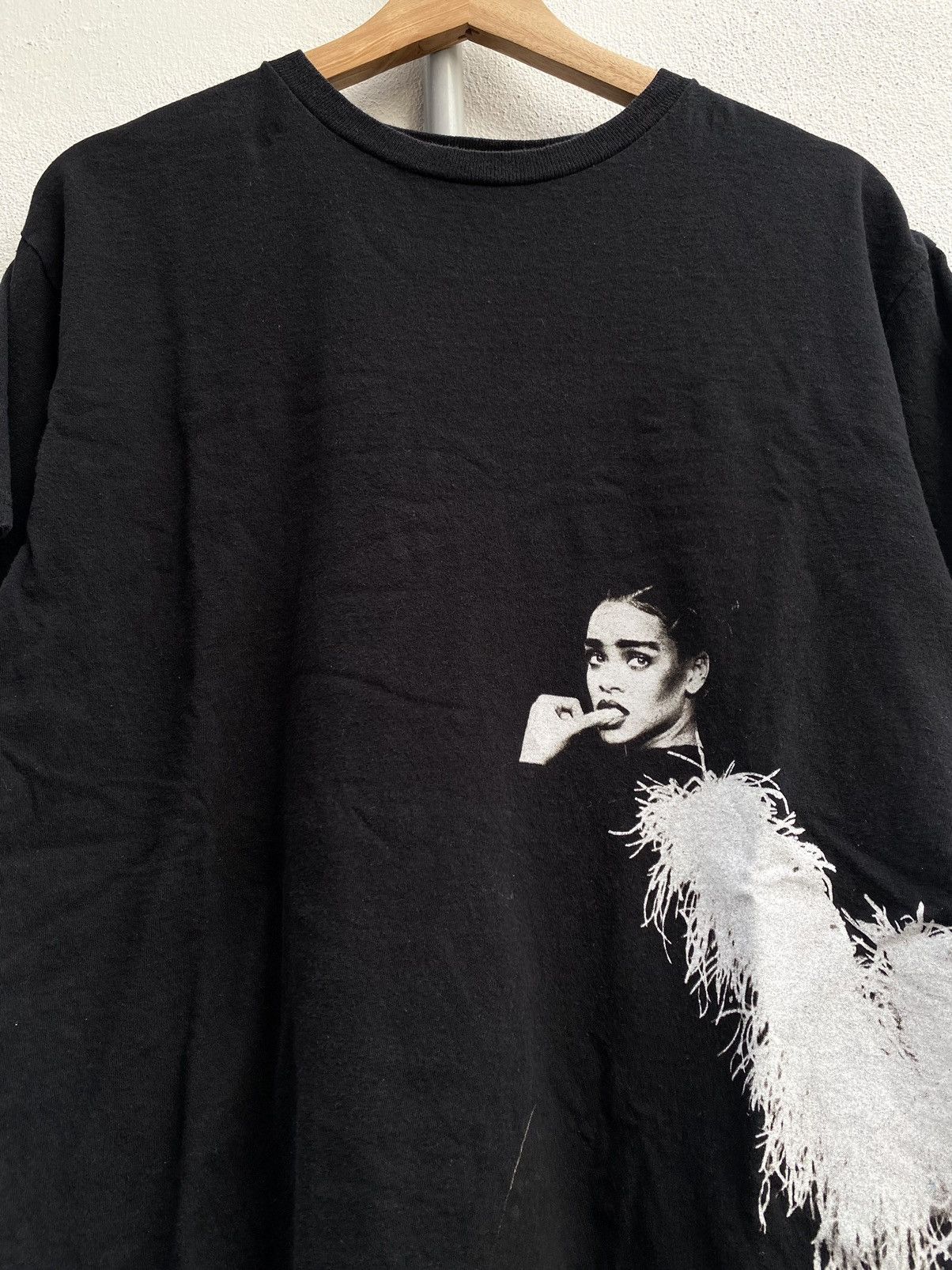 image of Rap Tees x Rihanna North America Anti Tour 2016 in Black, Men's (Size Large)