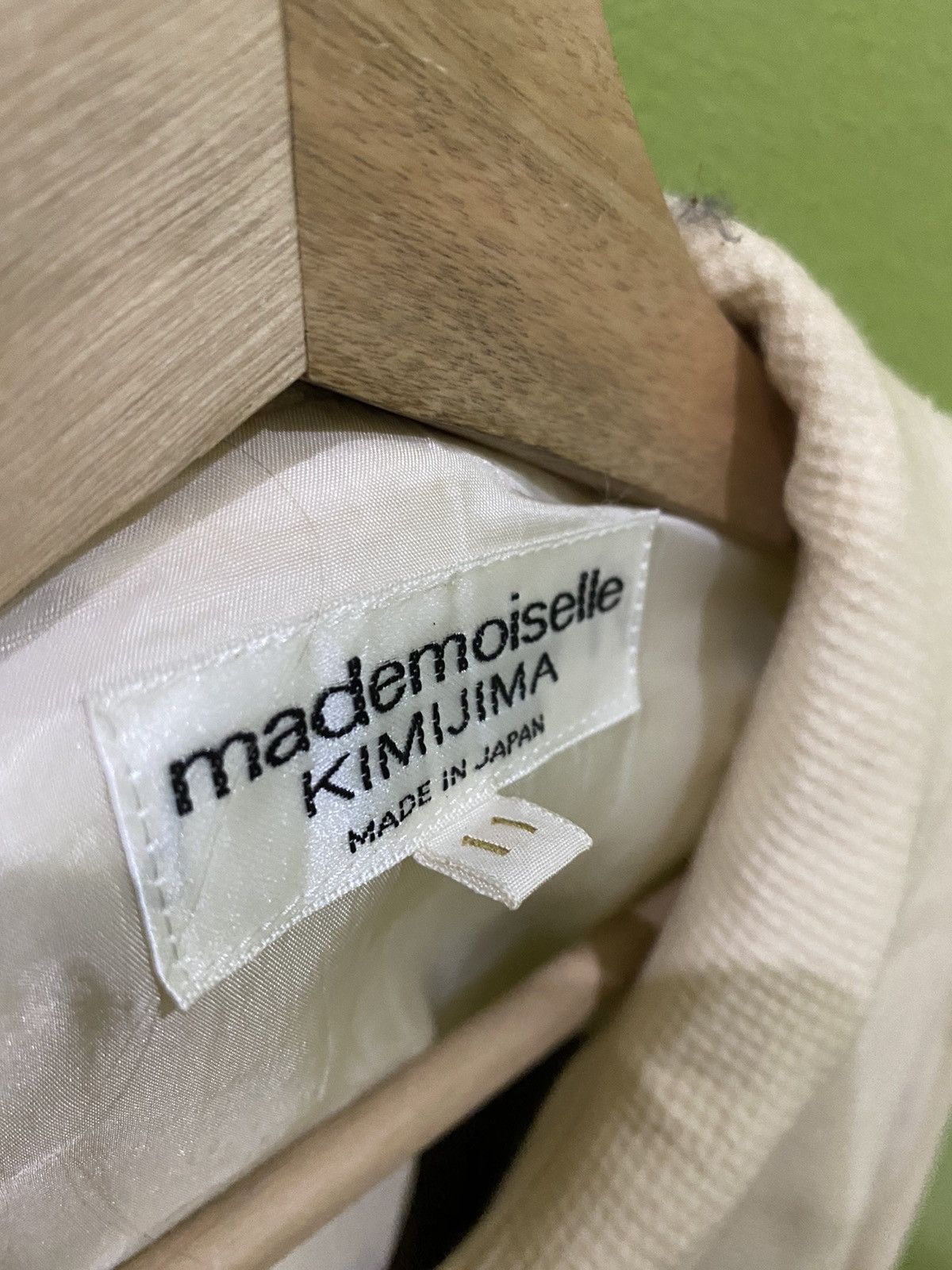 Designer × Japanese Brand × Mademoiselle Non Non MODEMOISELLE KIMIJIMA BUTTON NICE DESIGN JACKET Size US M / EU 48-50 / 2 - 8 Thumbnail