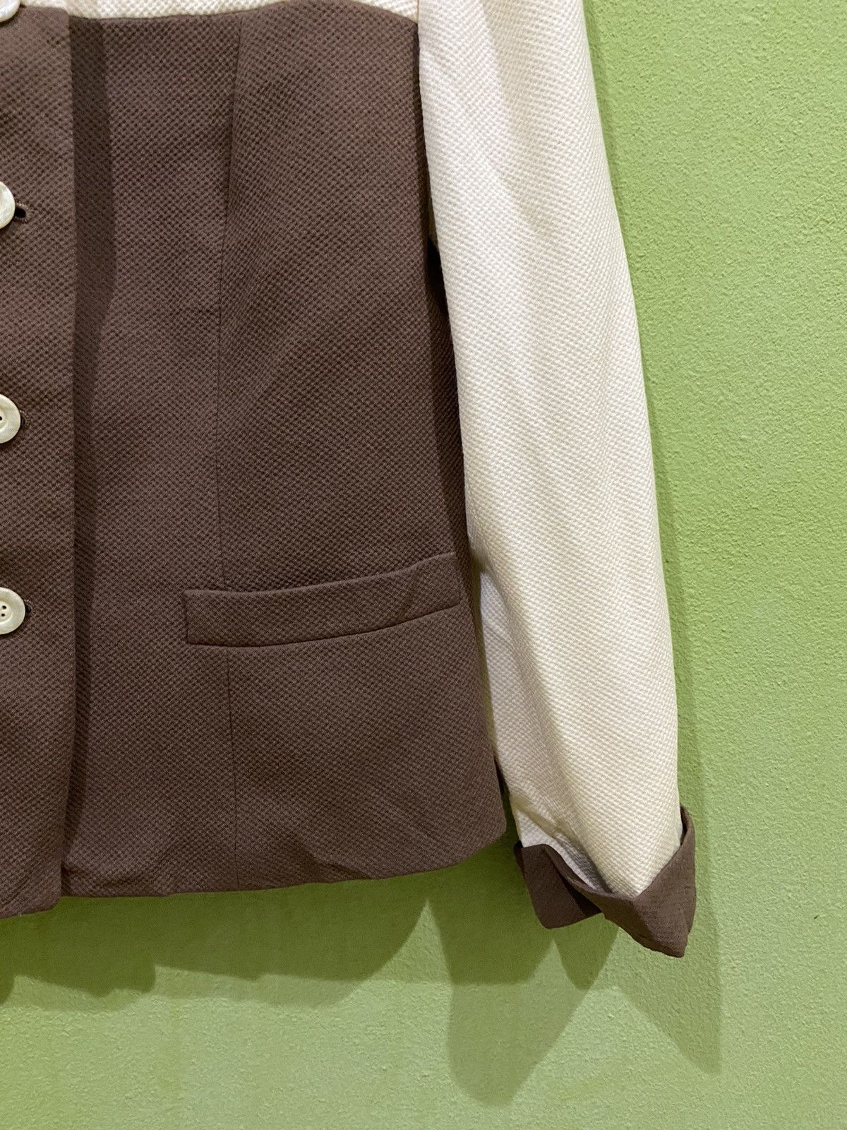 Designer × Japanese Brand × Mademoiselle Non Non MODEMOISELLE KIMIJIMA BUTTON NICE DESIGN JACKET Size US M / EU 48-50 / 2 - 3 Thumbnail